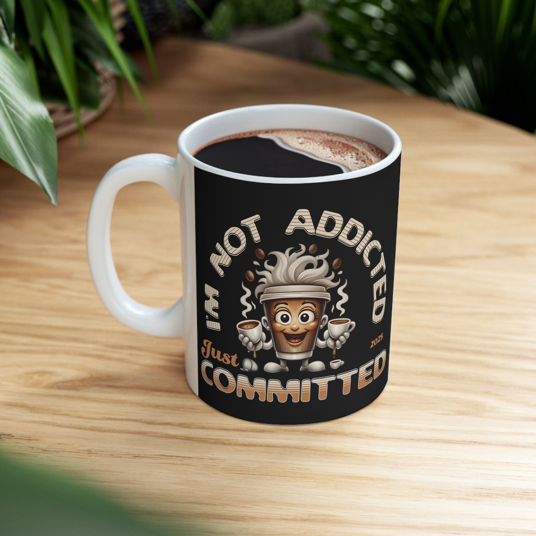 Just Committed Ceramic Mug Printify