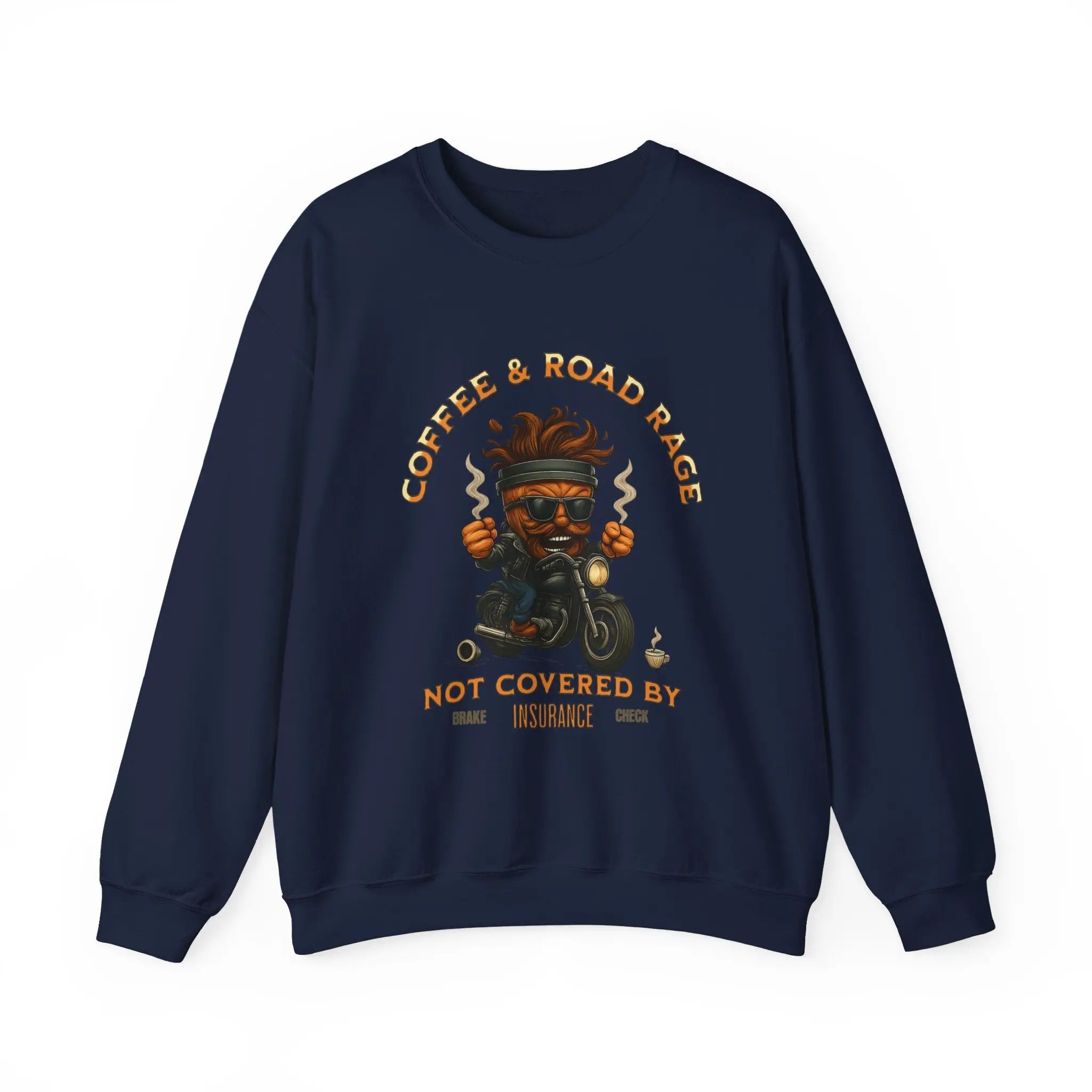 Coffee & Road Rage Sweatshirt Printify