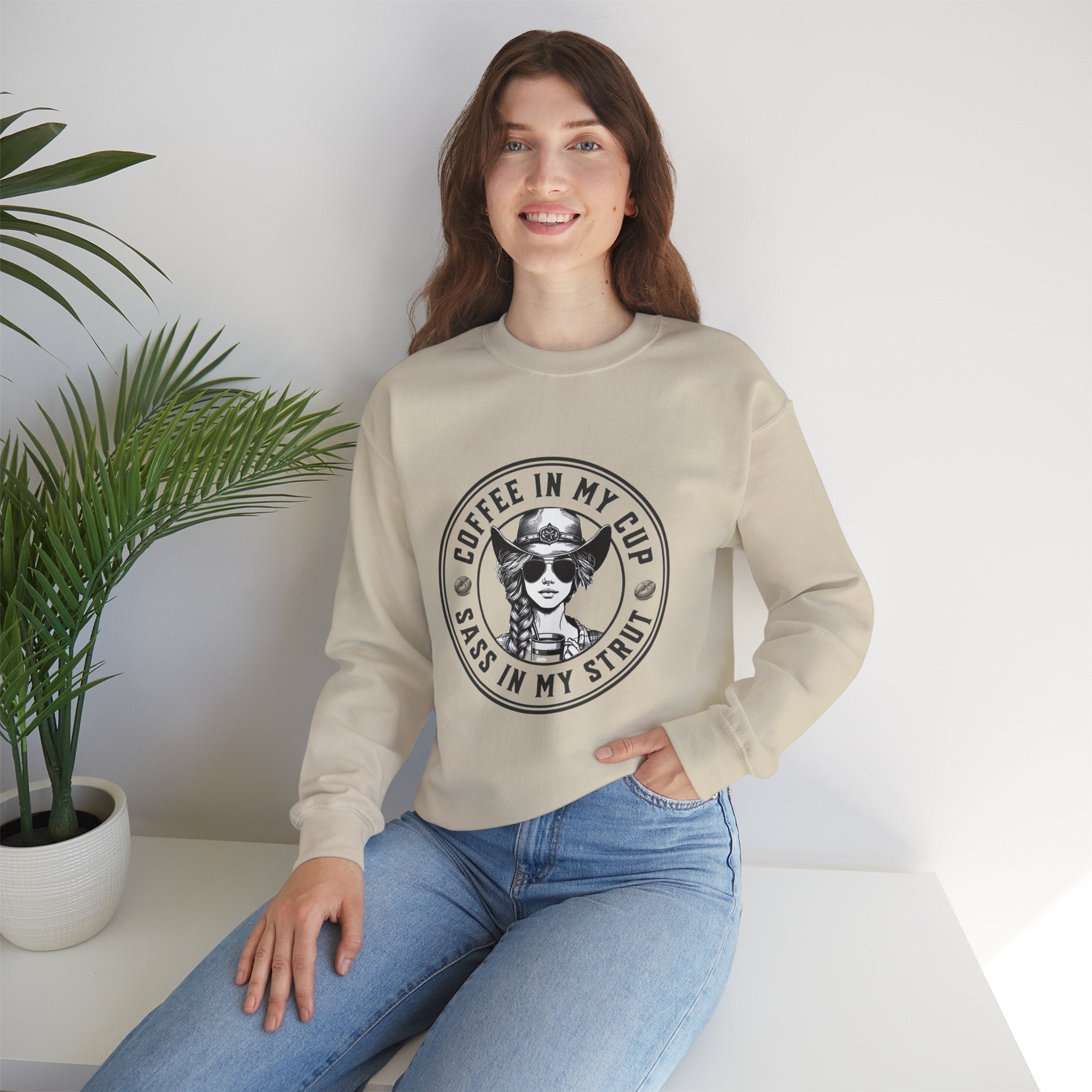 Sass In My Strut Sweatshirt Printify