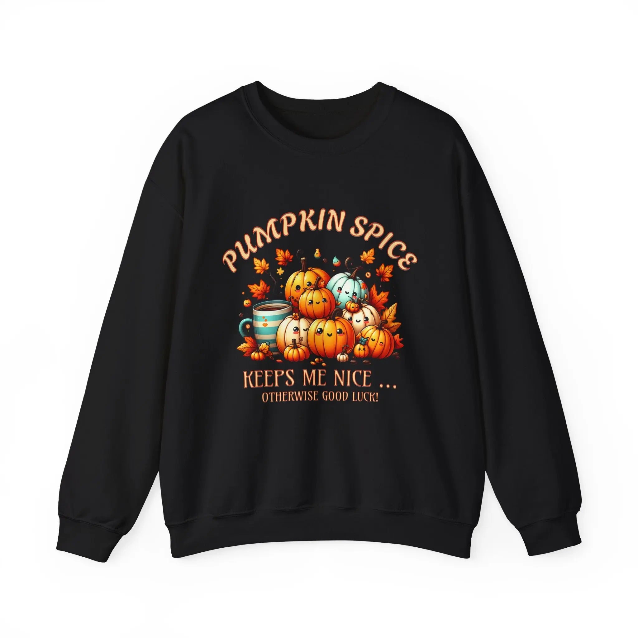 Pumpkin Spice Sweatshirt - Otherwise Good Luck Printify