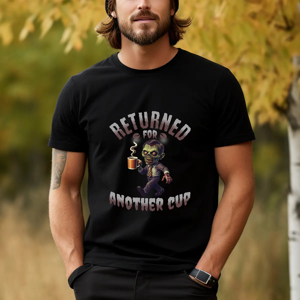 Returned Zombie T-shirt Printify
