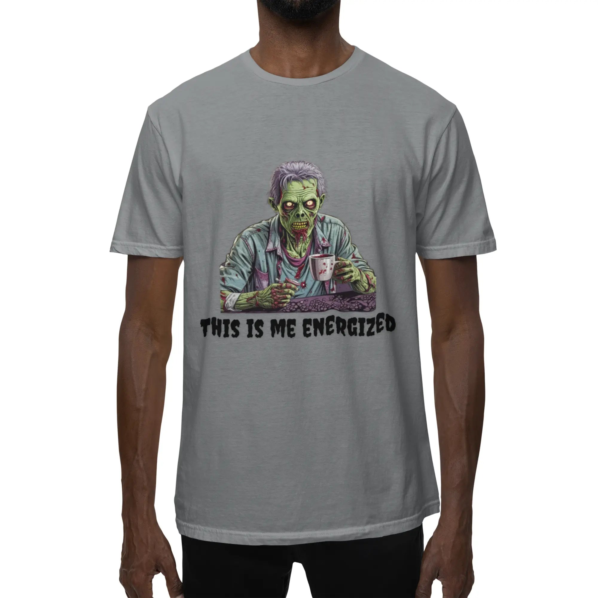 Energized Zombie T-shirt Printify