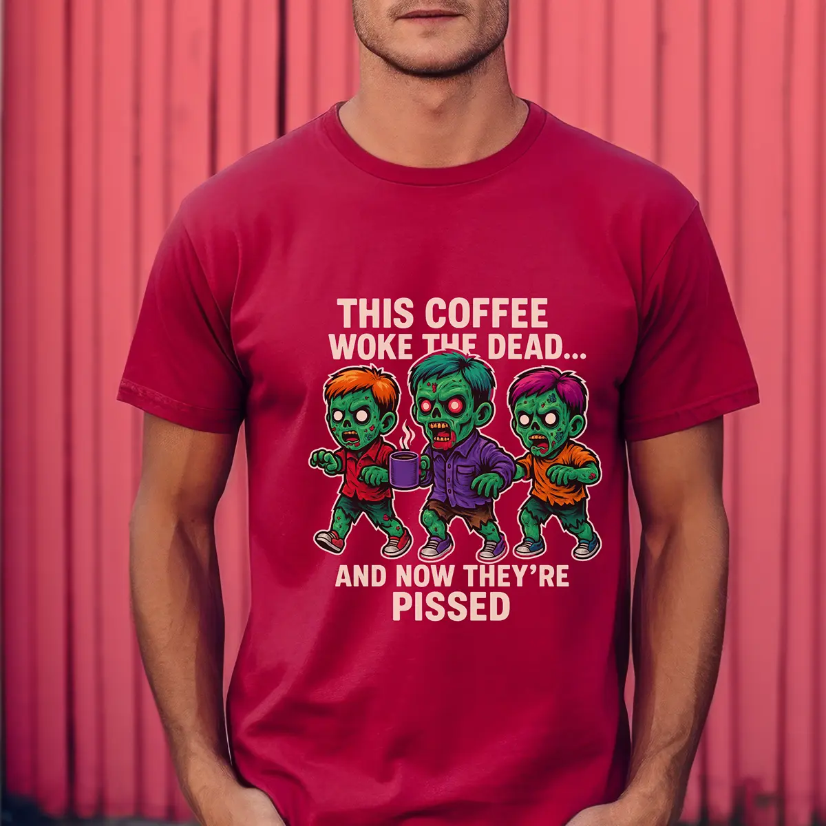Woke the Dead Zombie T-shirt - Boldly Bitter Company