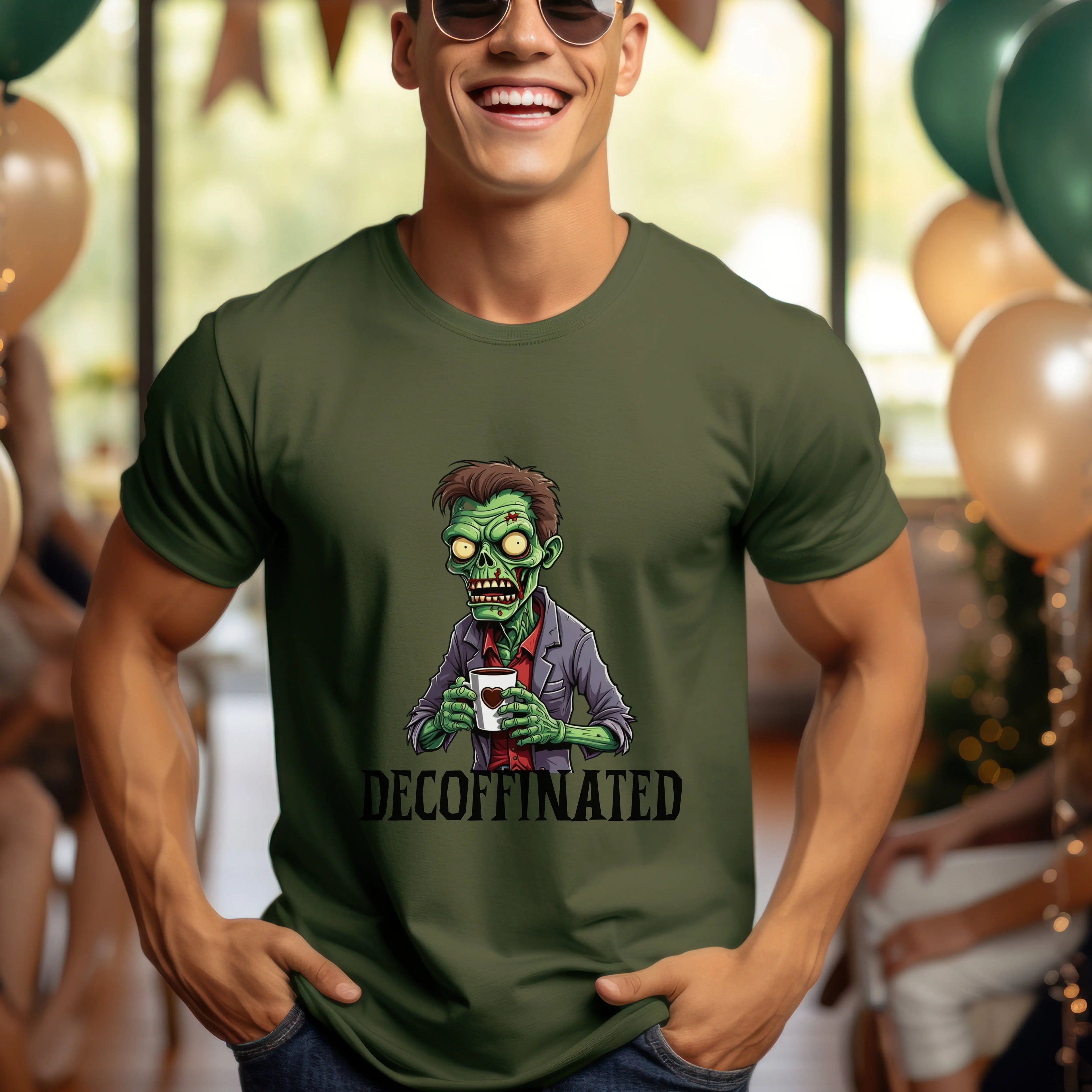 Decoffinated Zombie T-shirt - Boldly Bitter Company