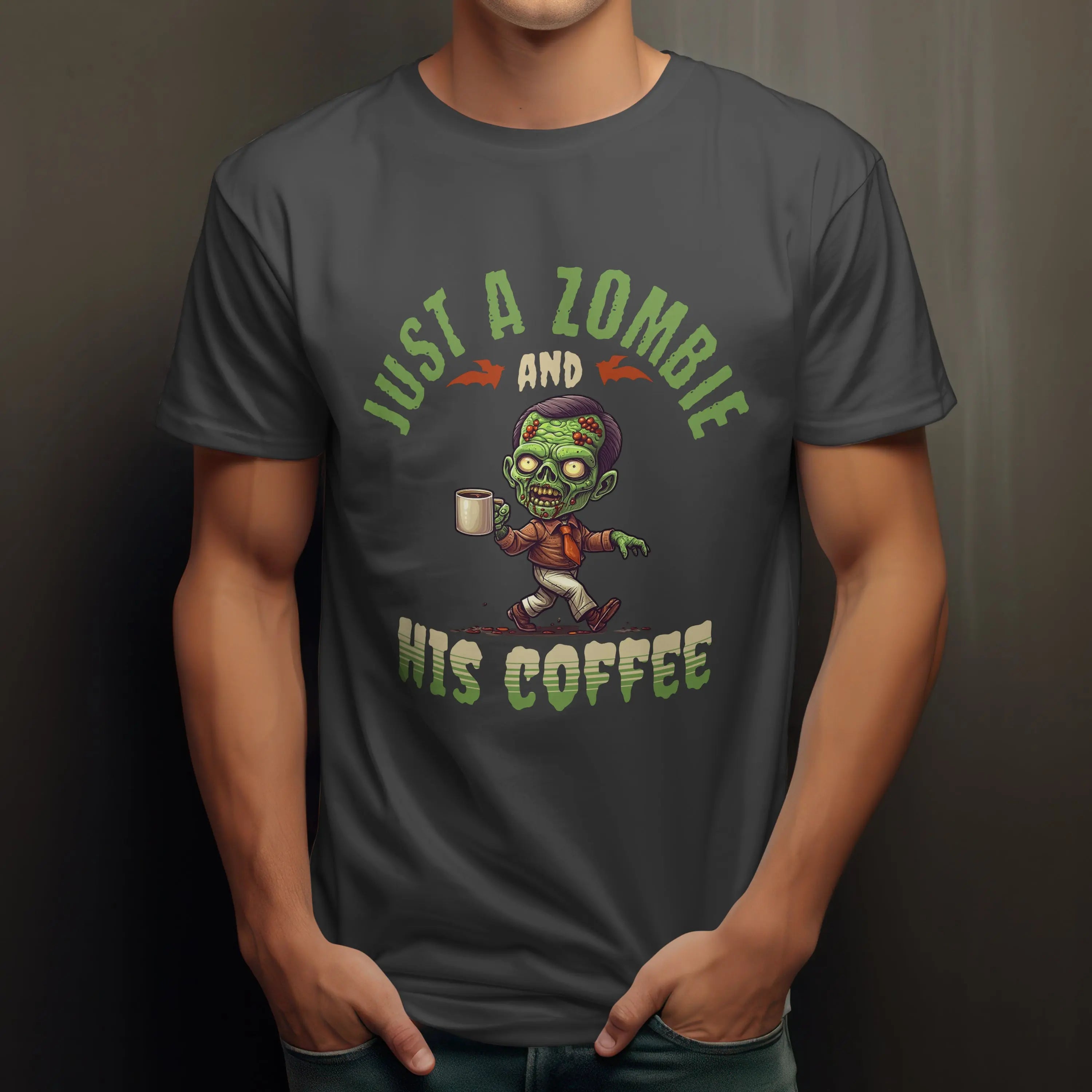 Just A Zombie T-shirt Printify