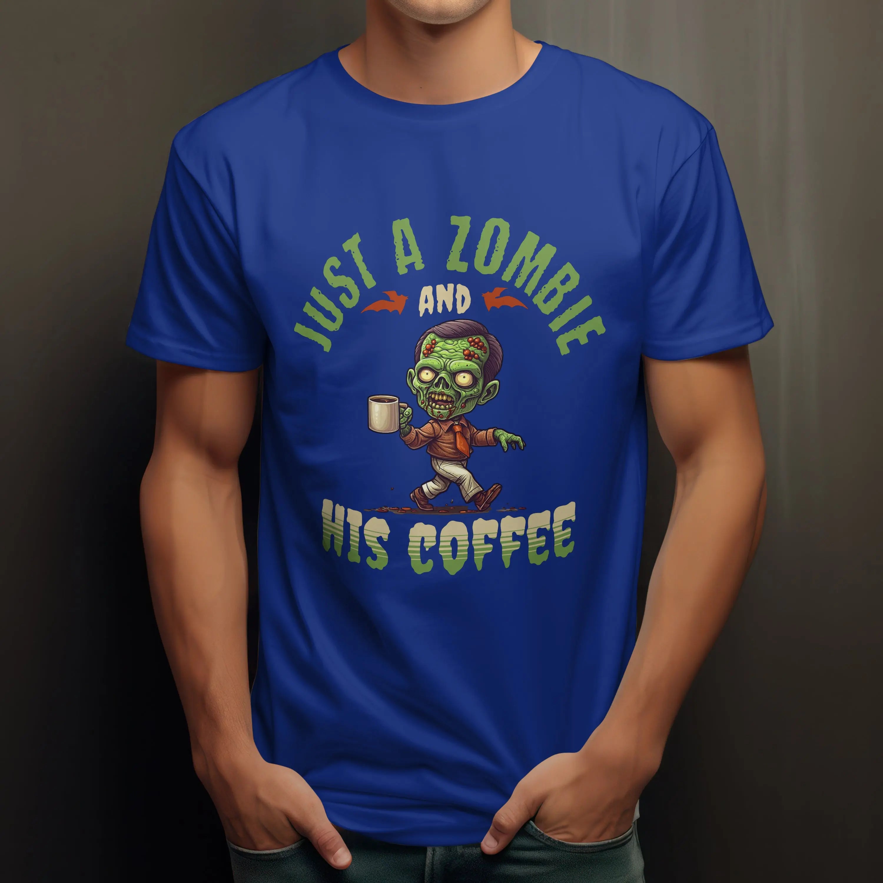 Just A Zombie T-shirt Printify