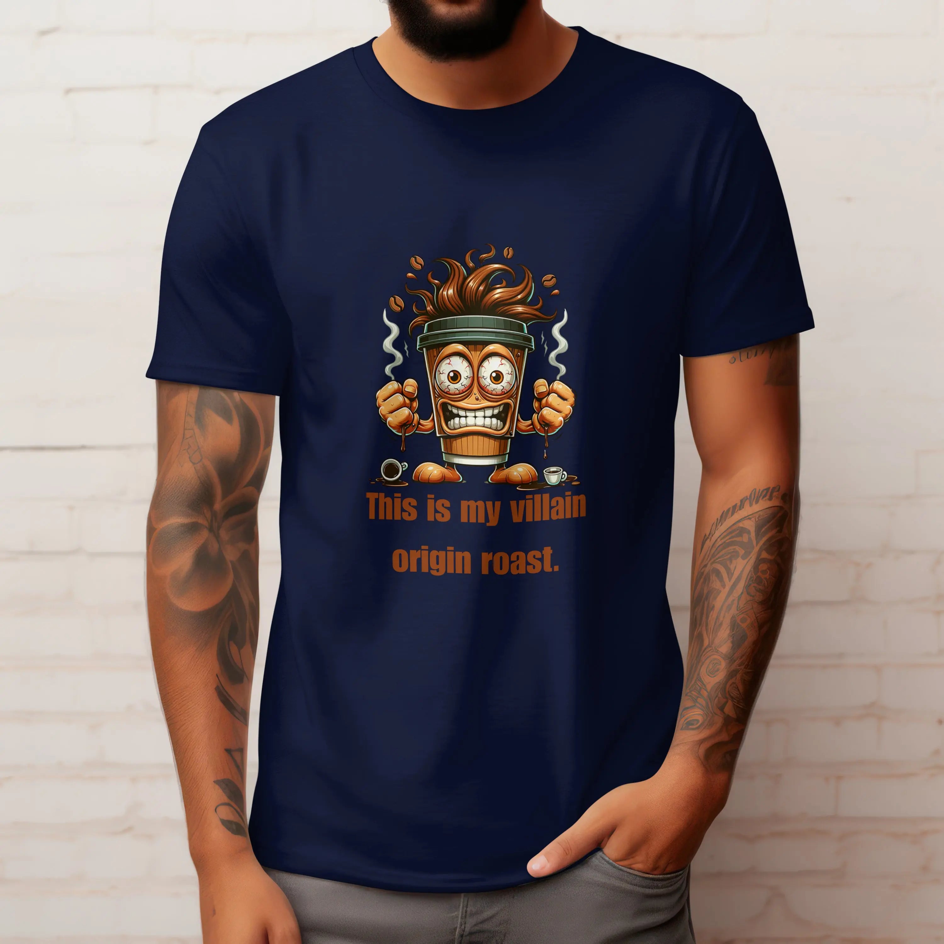 Villain Origin Roast T-shirt - Boldly Bitter Company