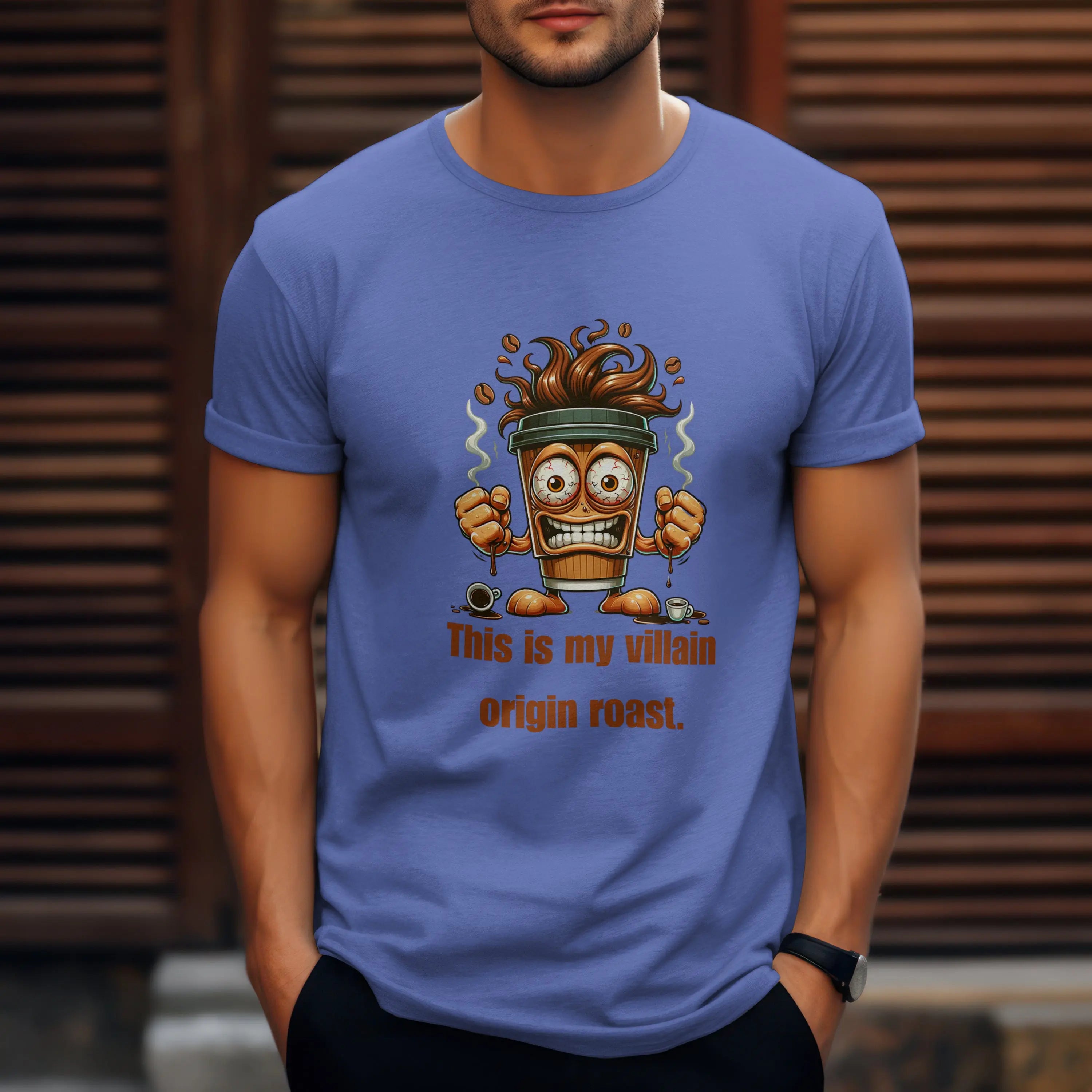 Villain Origin Roast T-shirt - Boldly Bitter Company