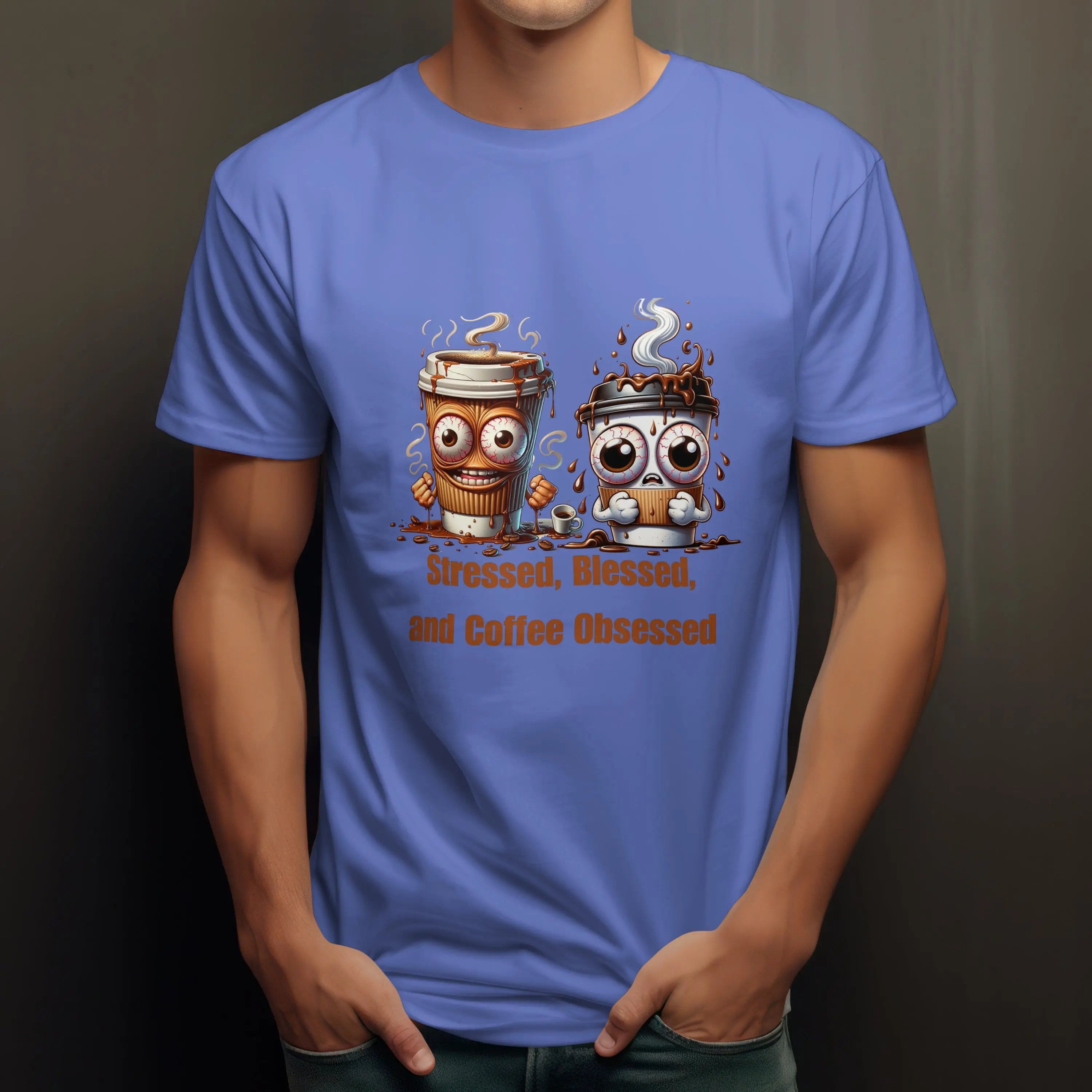 Stressed Blessed Obsessed T-shirt - Boldly Bitter Company