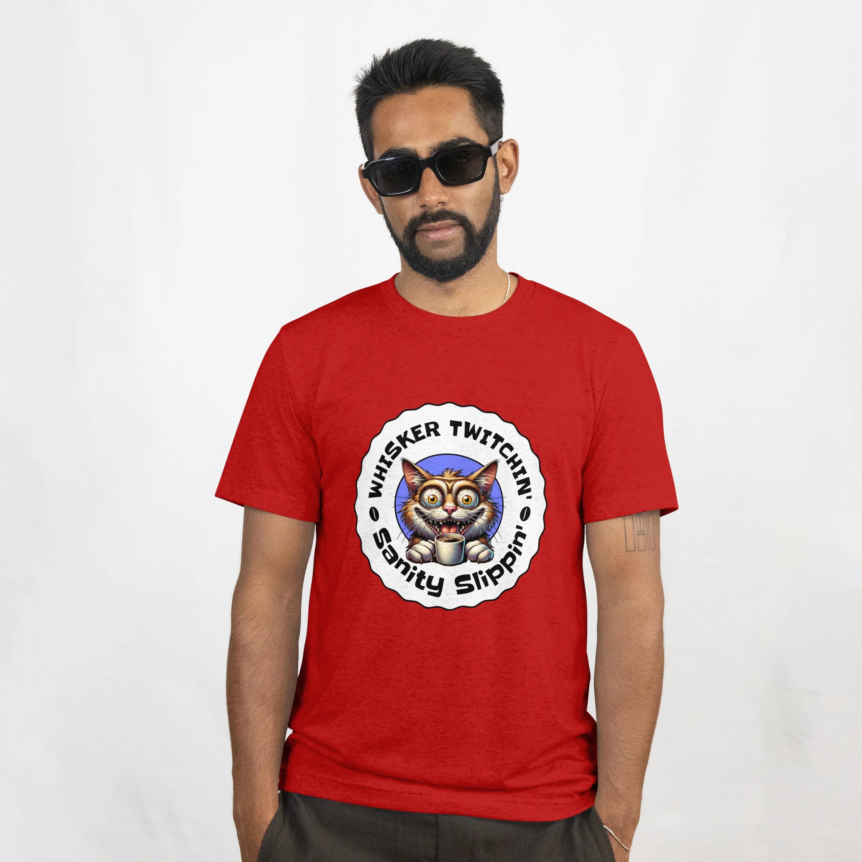 Whisker Twitchin' Sanity Slippin' Tee - Boldly Bitter Company