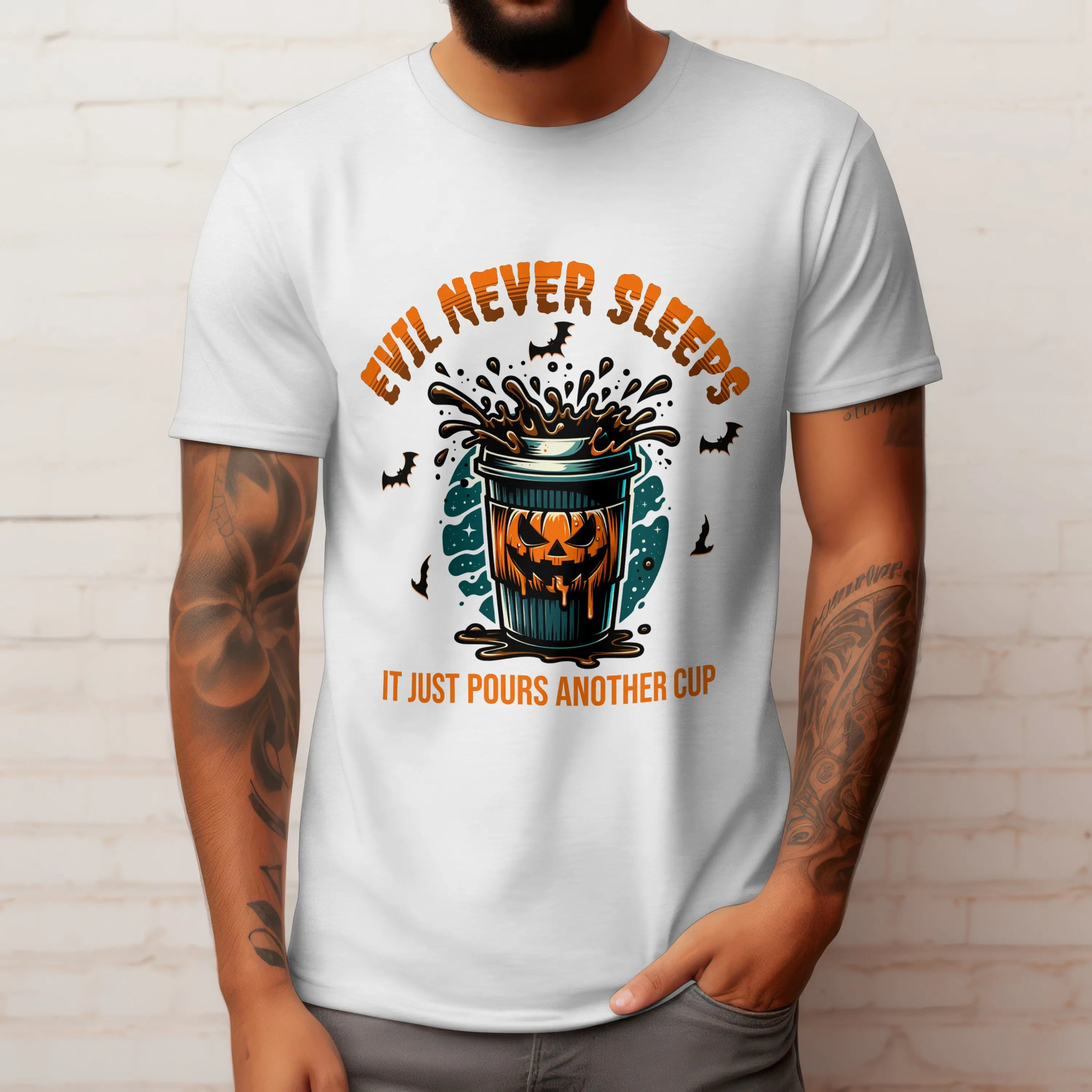 Evil Never Sleeps T-shirt Printify