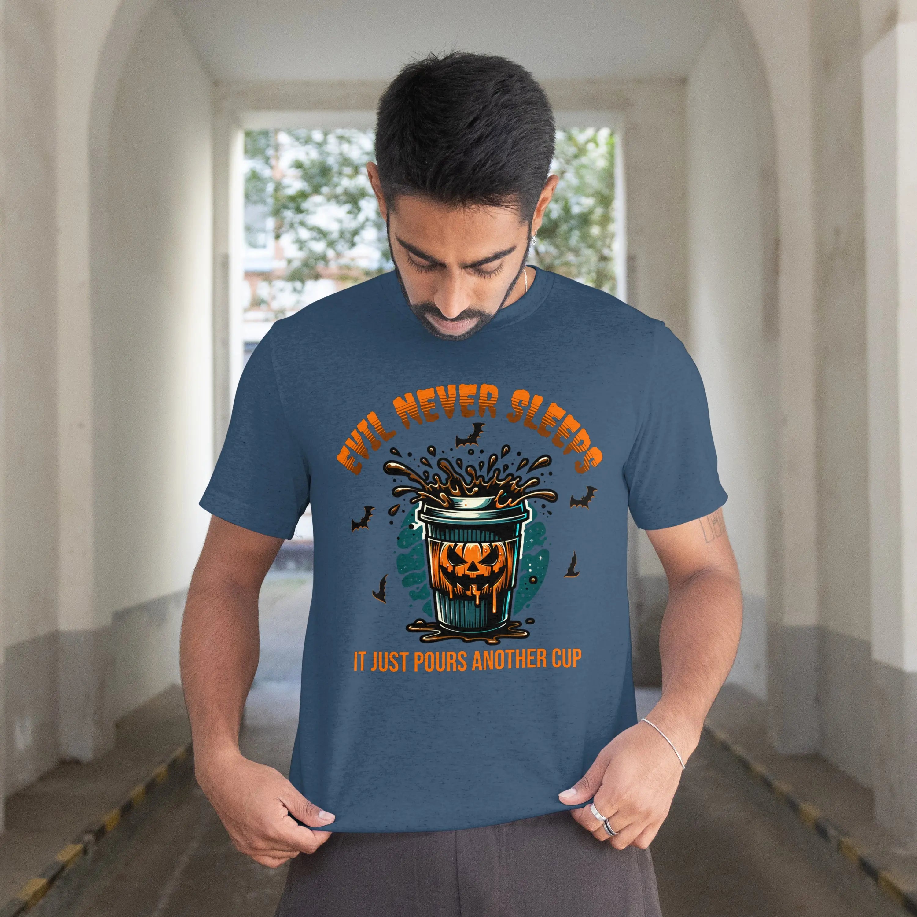 Evil Never Sleeps T-shirt Printify