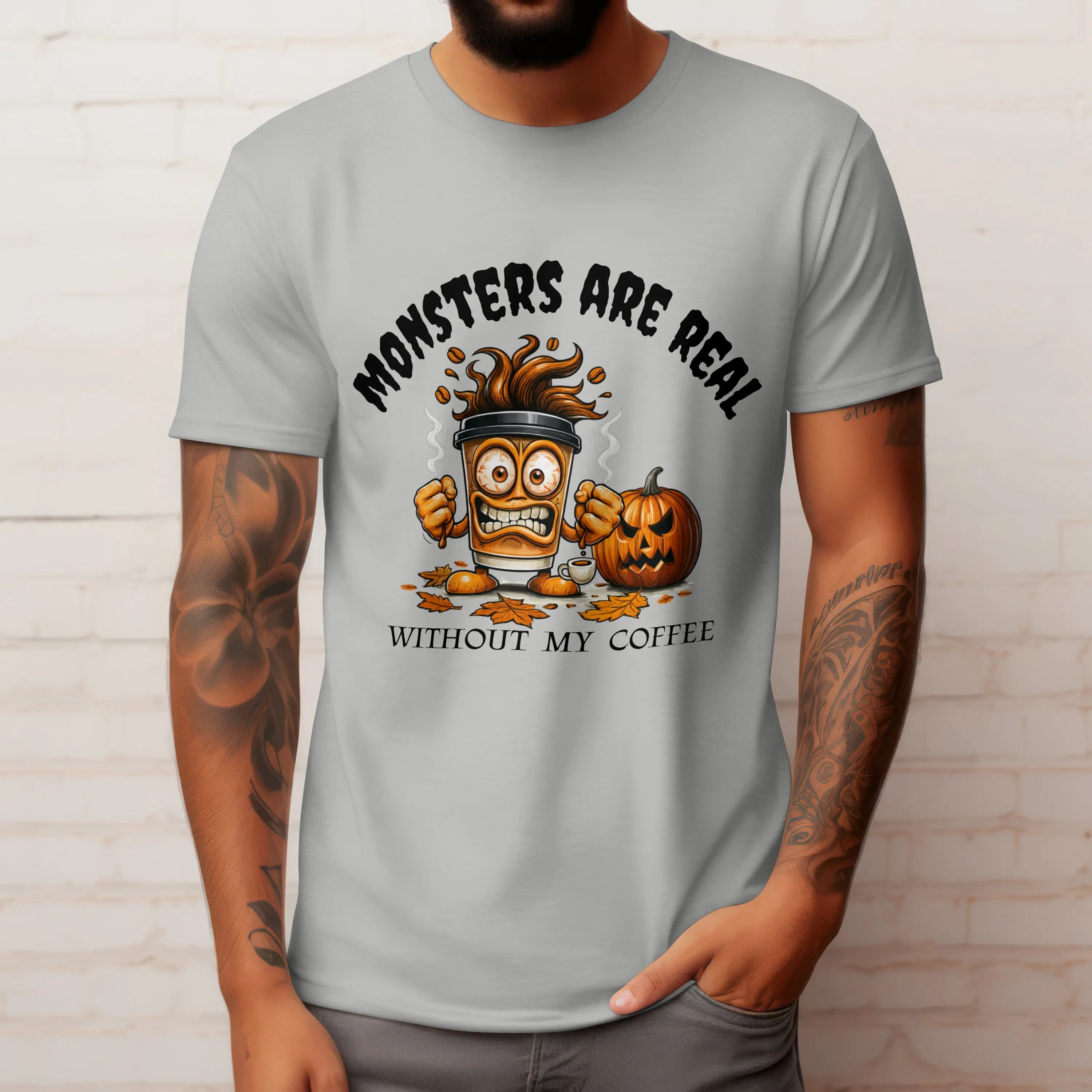 Monsters Are Real T-Shirt Printify