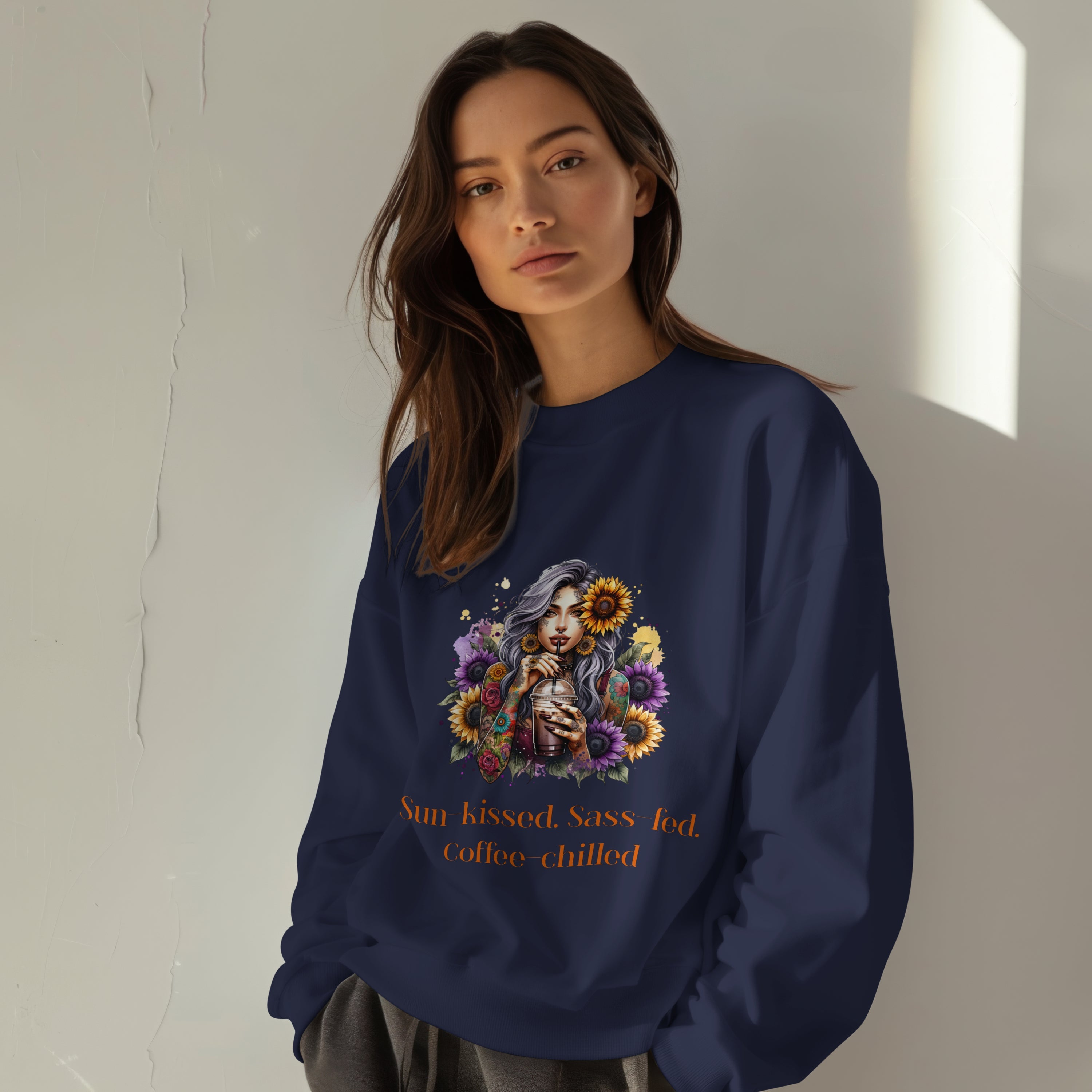 Sun-Kissed Sweatshirt Printify