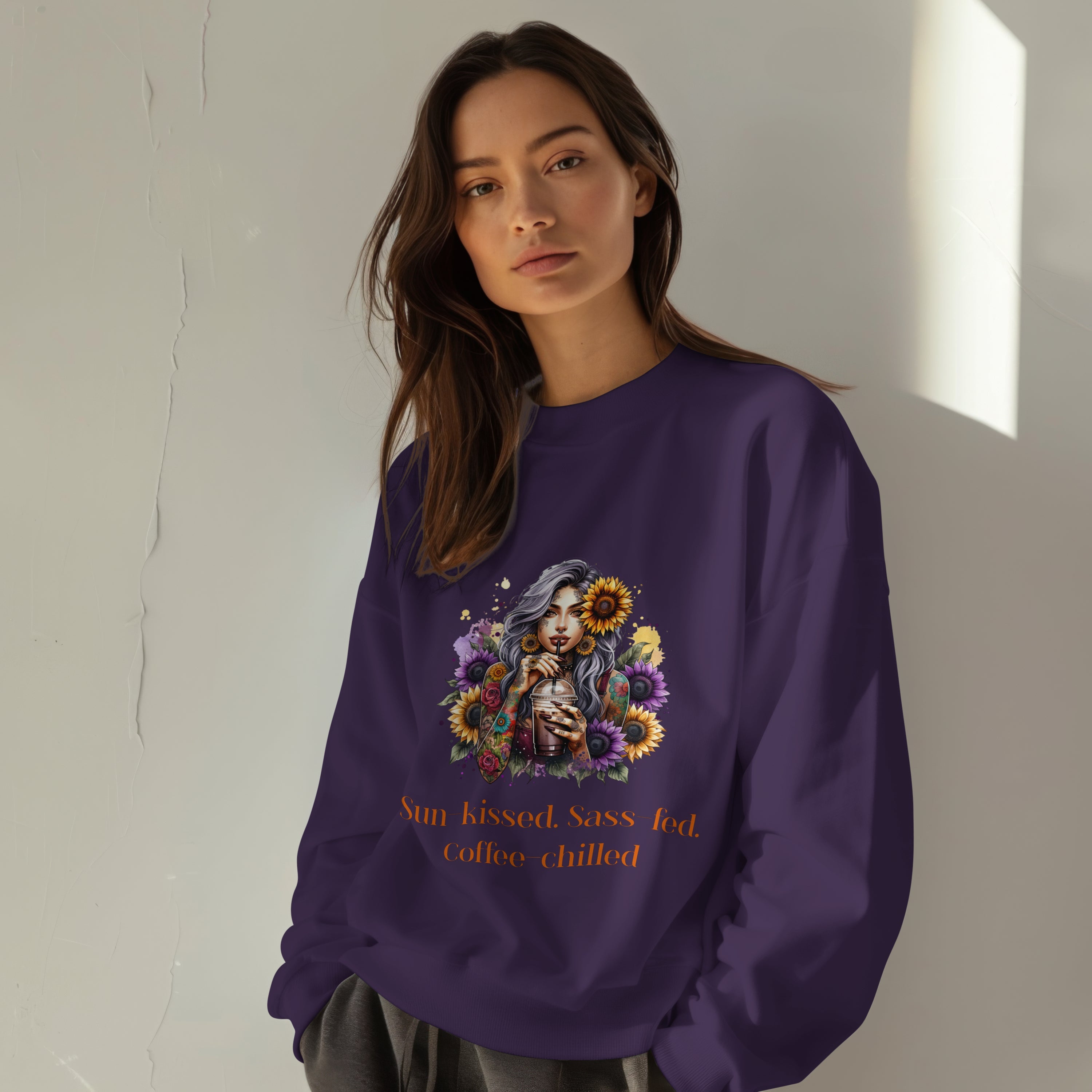 Sun-Kissed Sweatshirt Printify