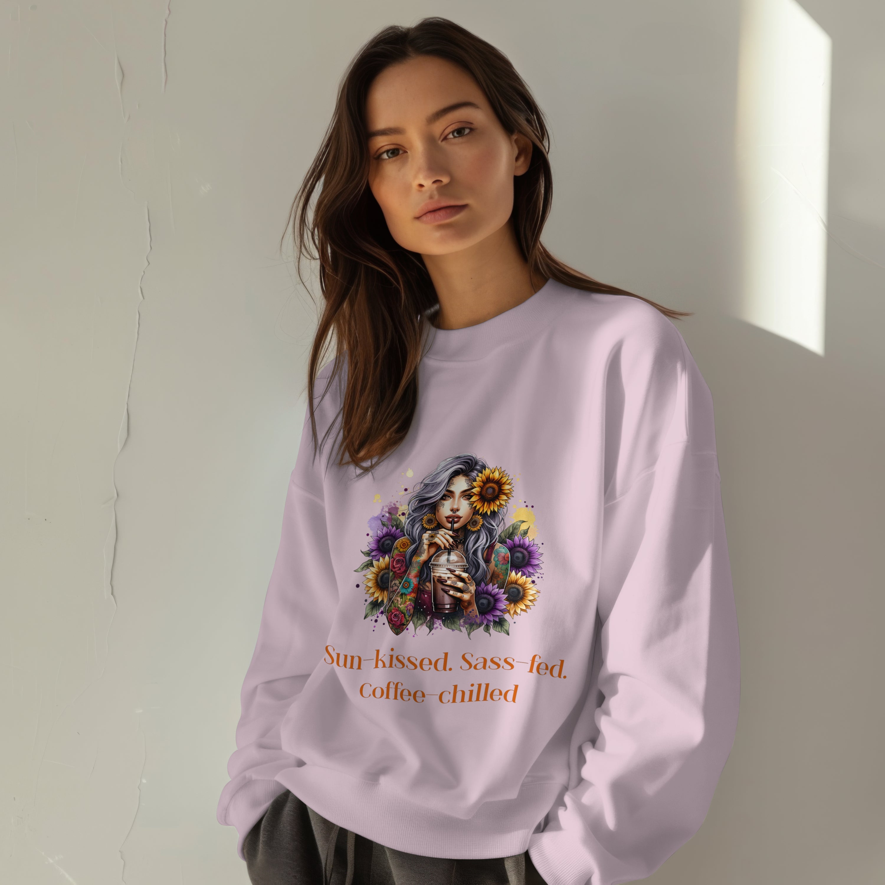 Sun-Kissed Sweatshirt Printify