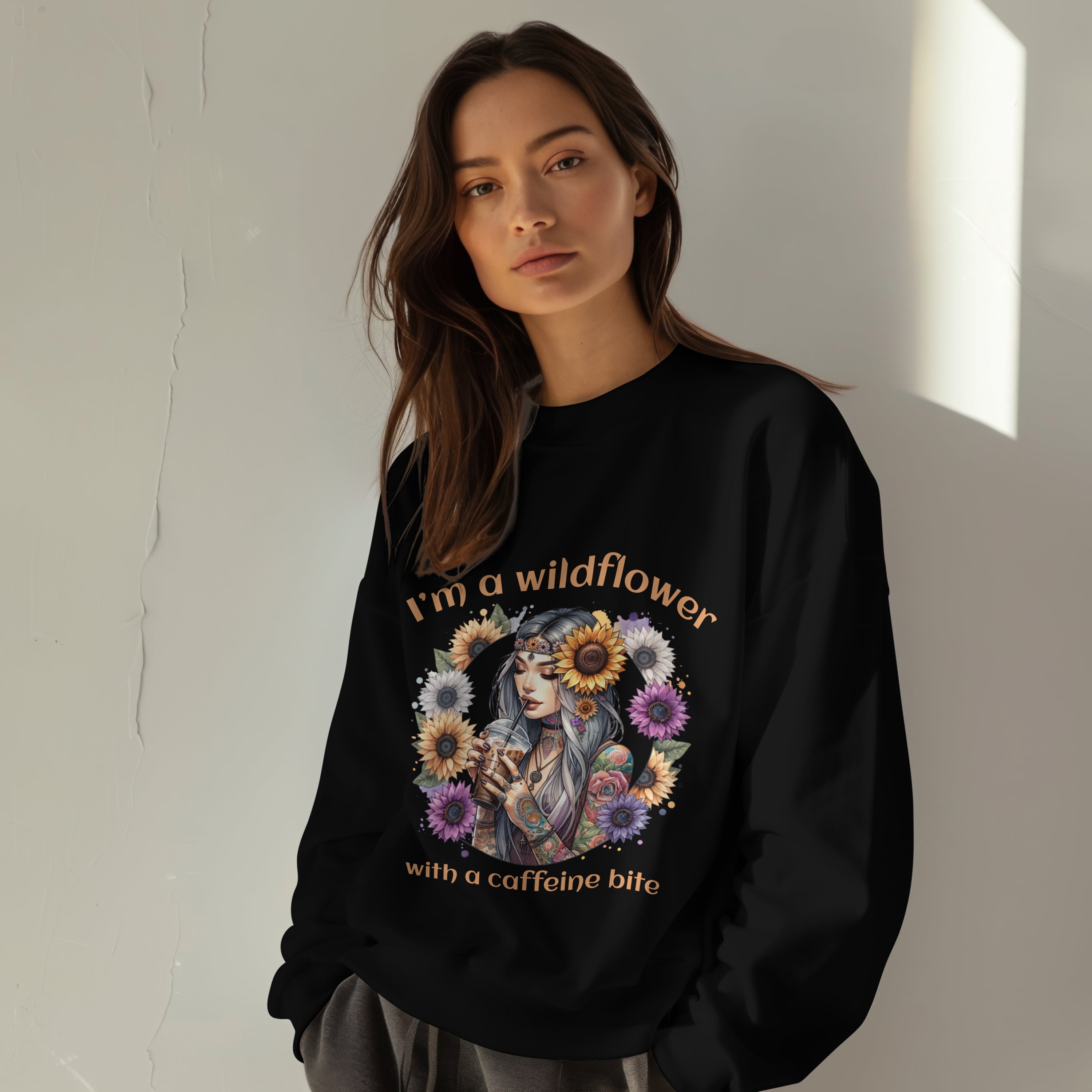 Wildflower Sweatshirt Printify