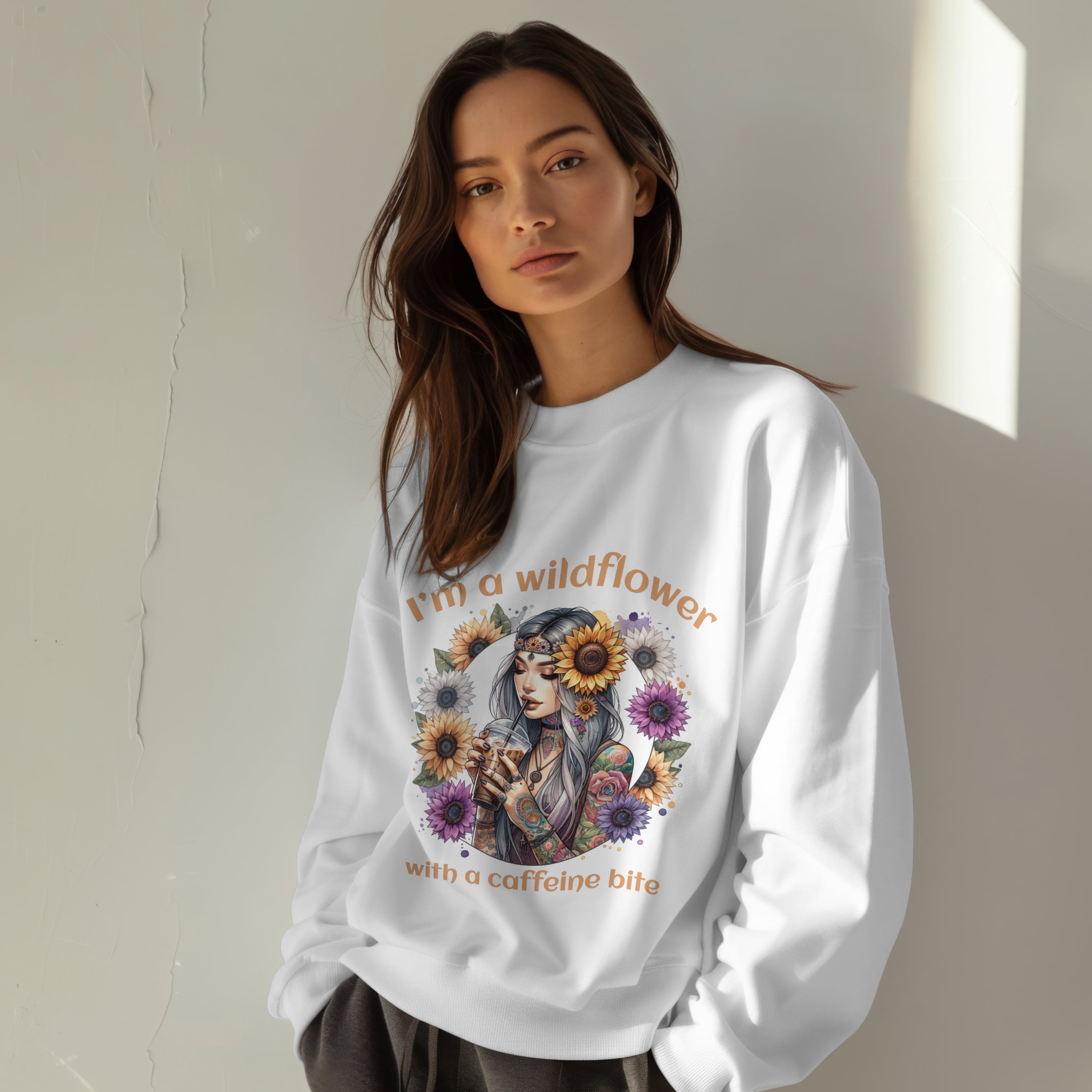 Wildflower Sweatshirt Printify