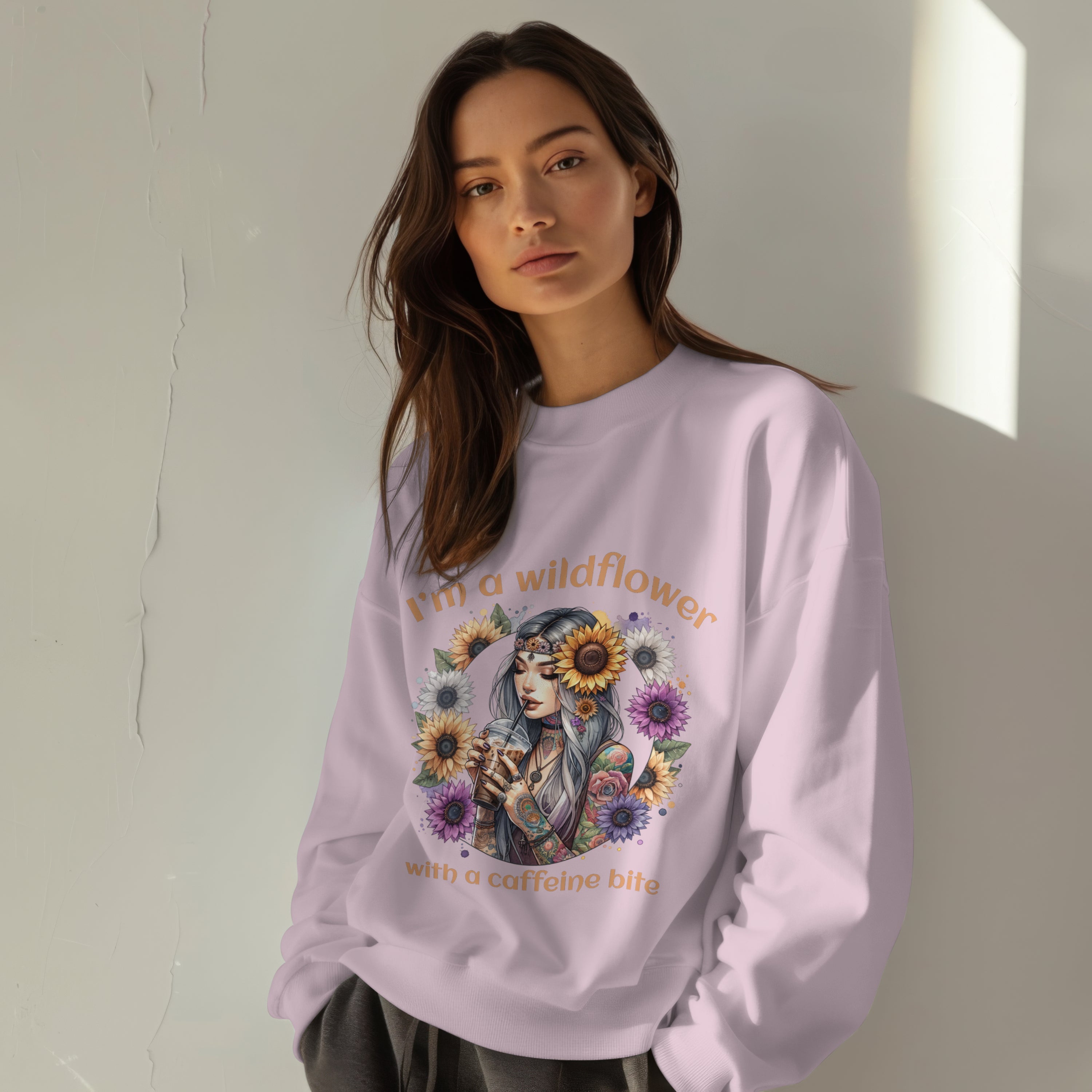 Wildflower Sweatshirt Printify