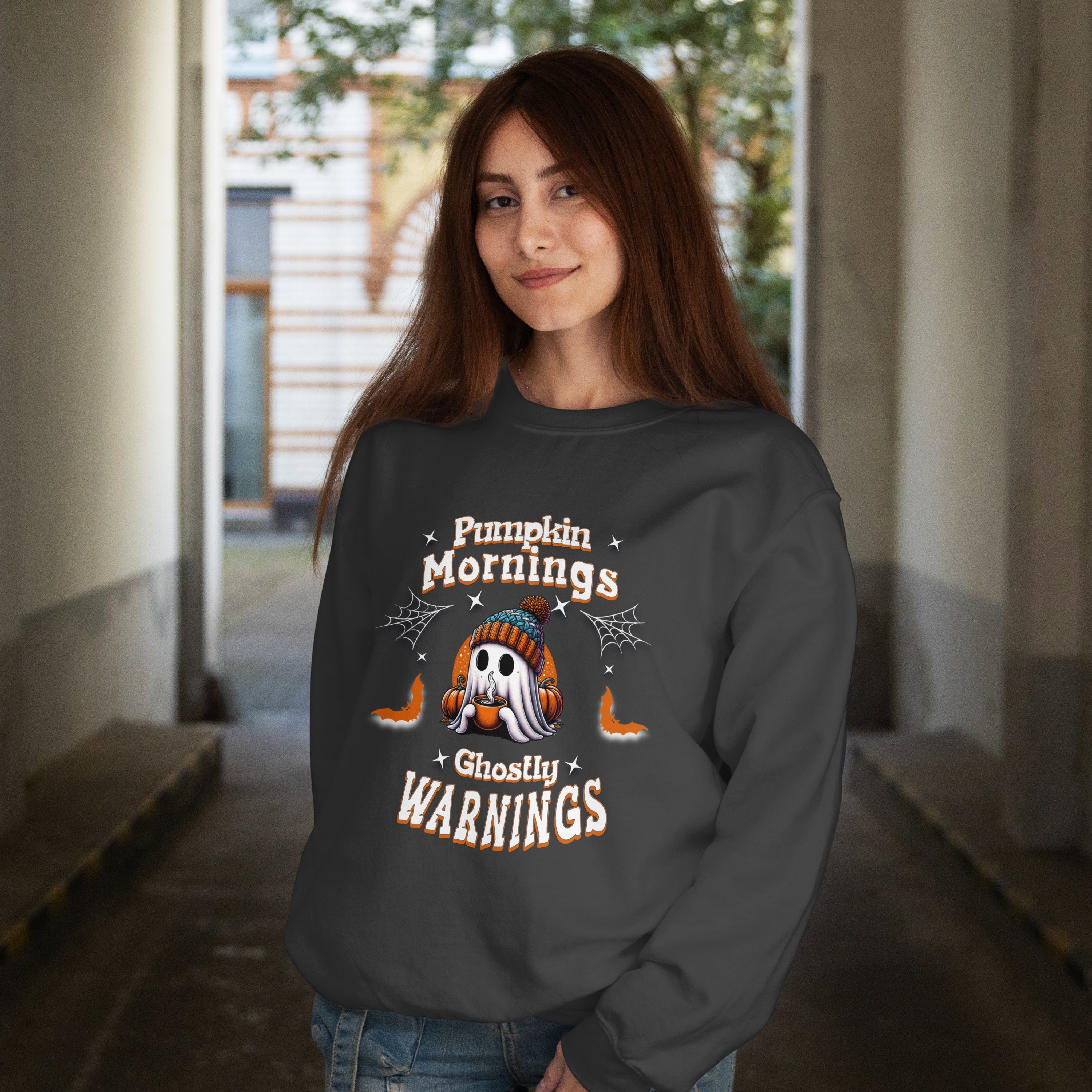 Pumpkin Mornings Sweatshirt Printify