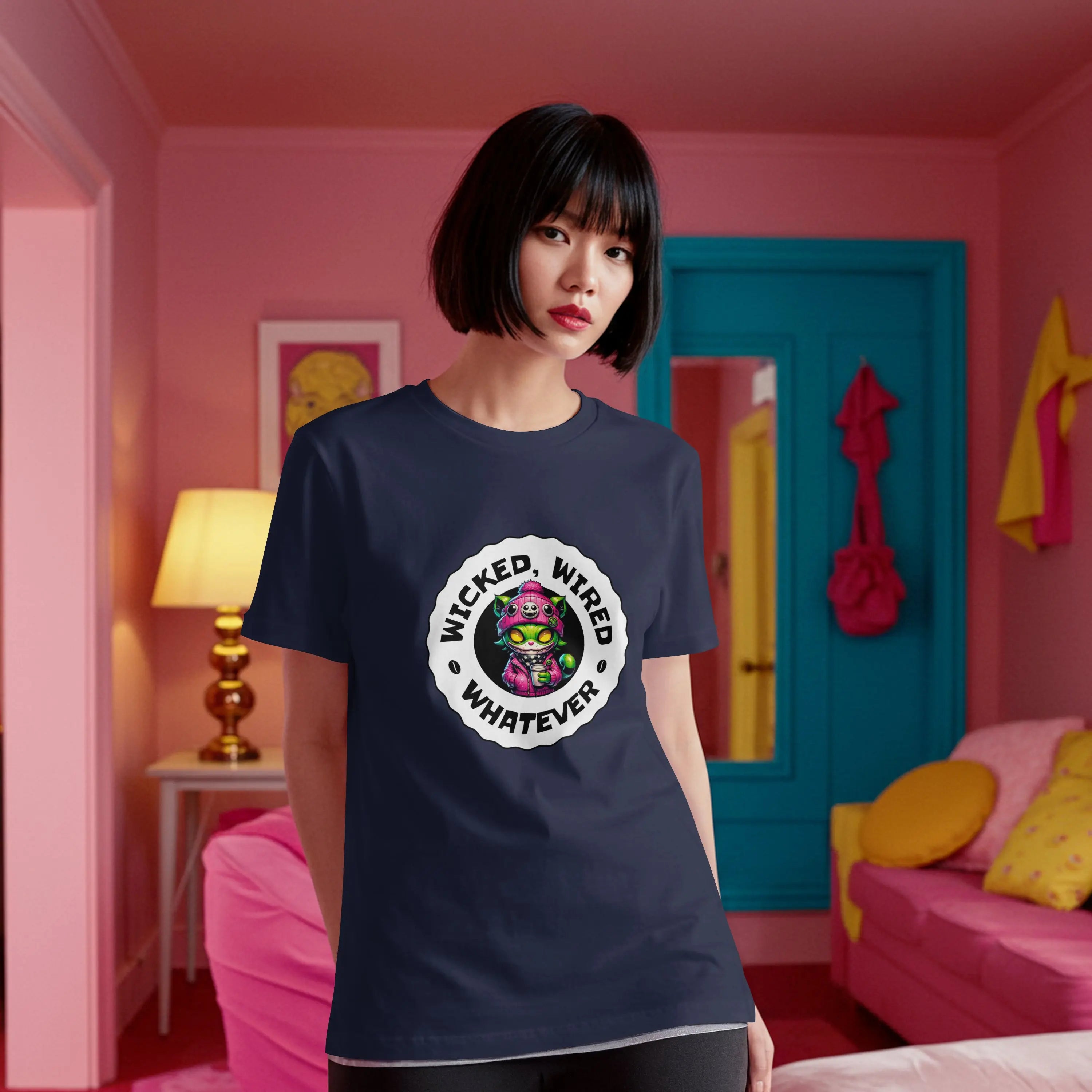 Wicked Wired Whatever Tshirt Printify