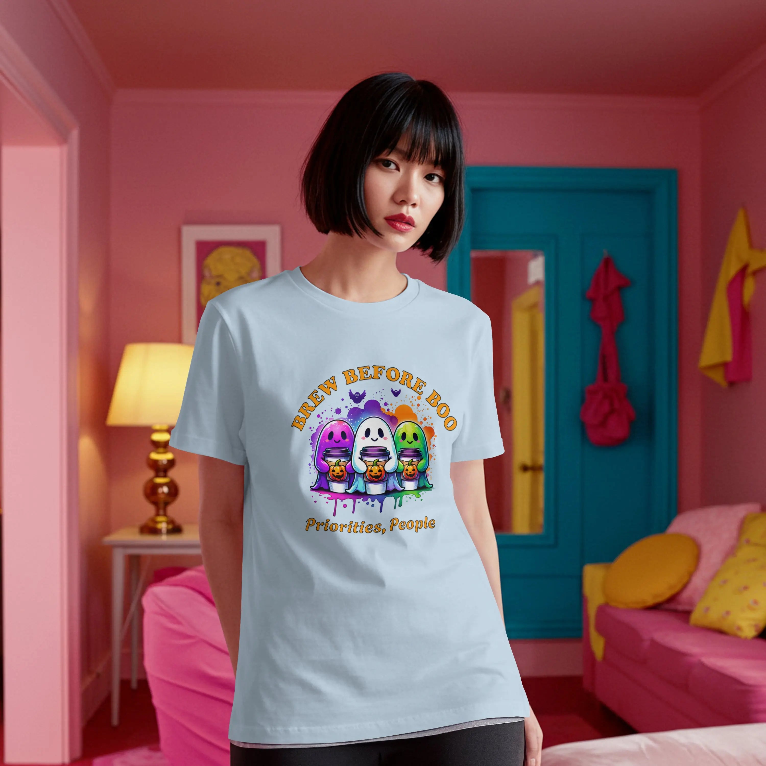 Brew Before Boo T-Shirt Printify