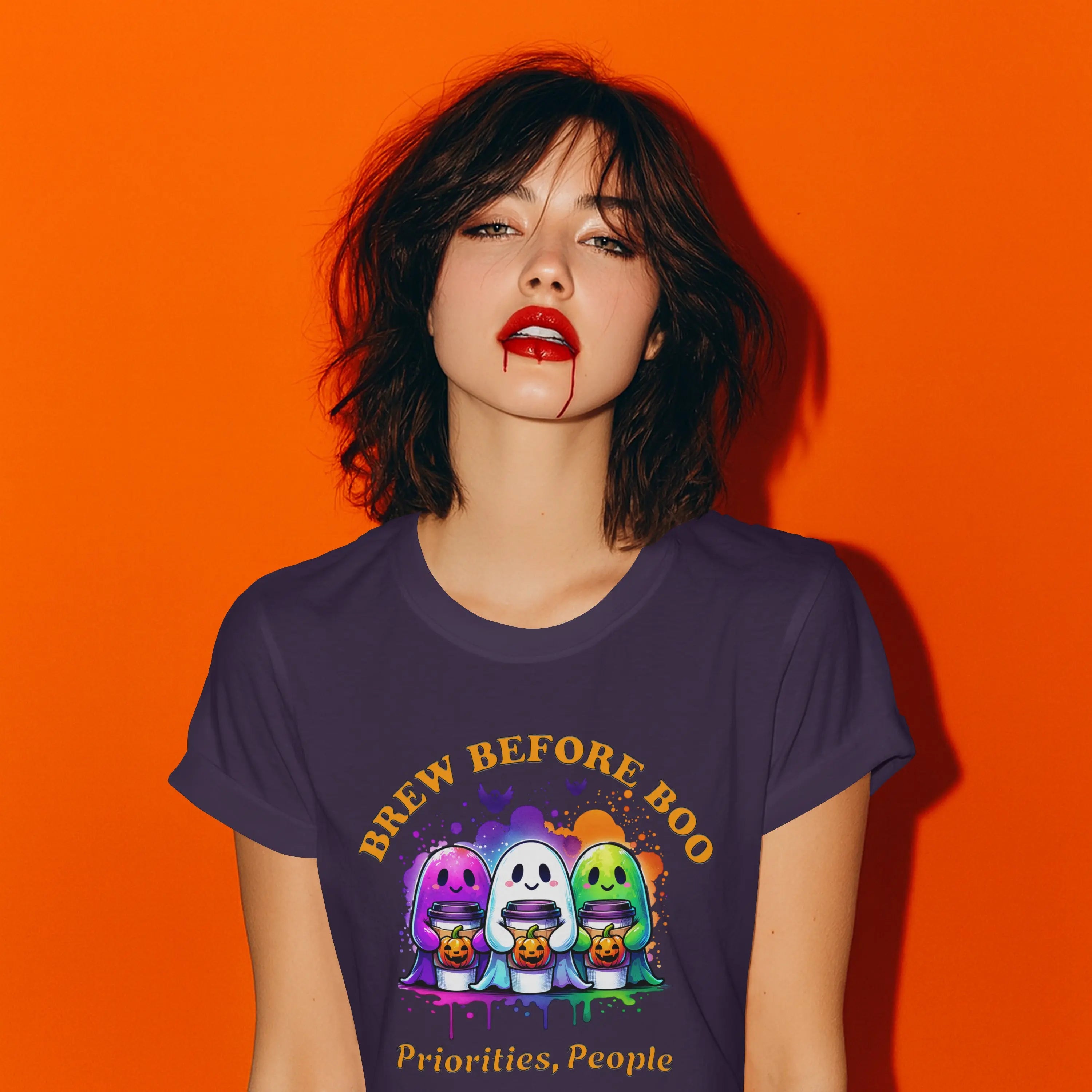 Brew Before Boo T-Shirt Printify
