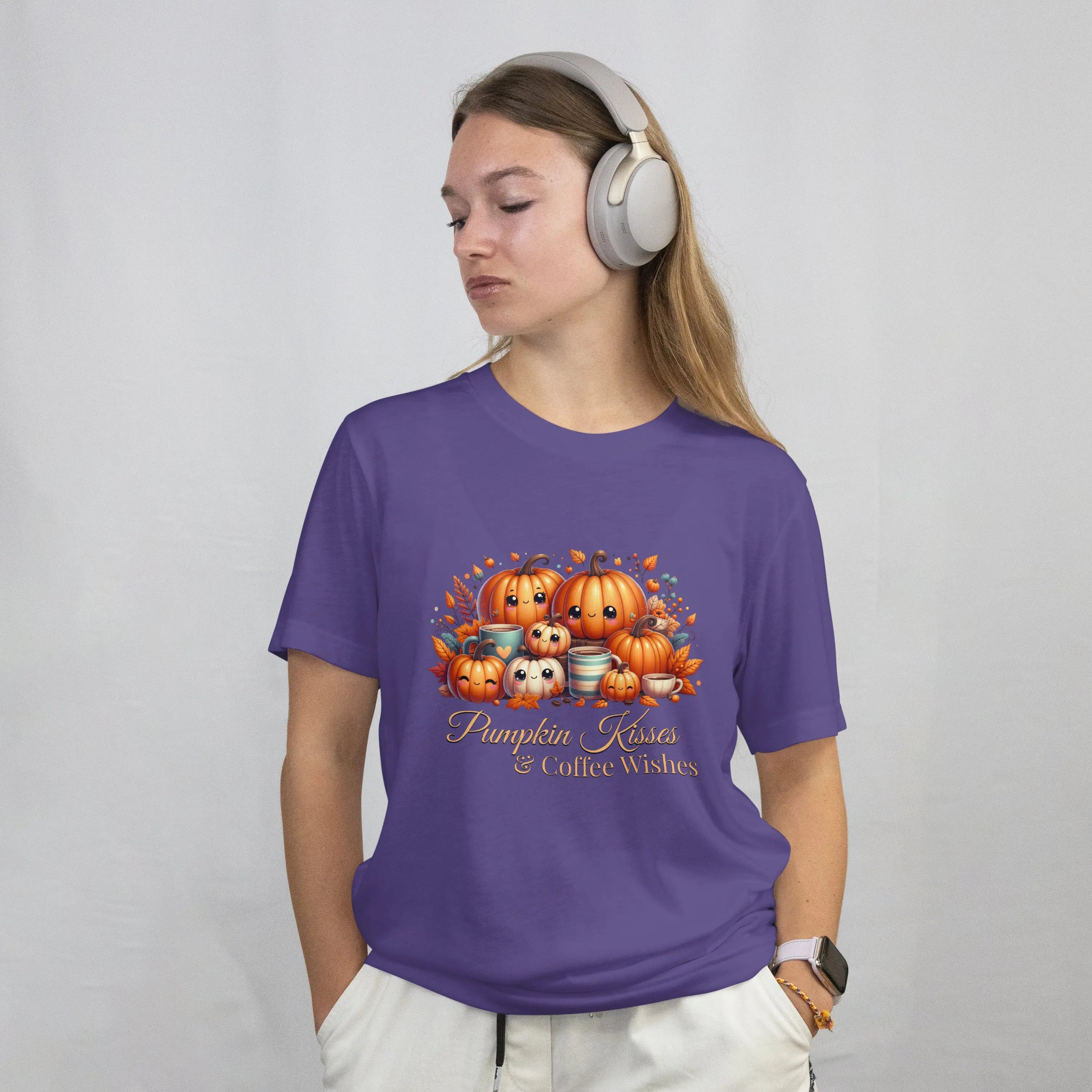 Pumpkin Kisses T-Shirt Printify