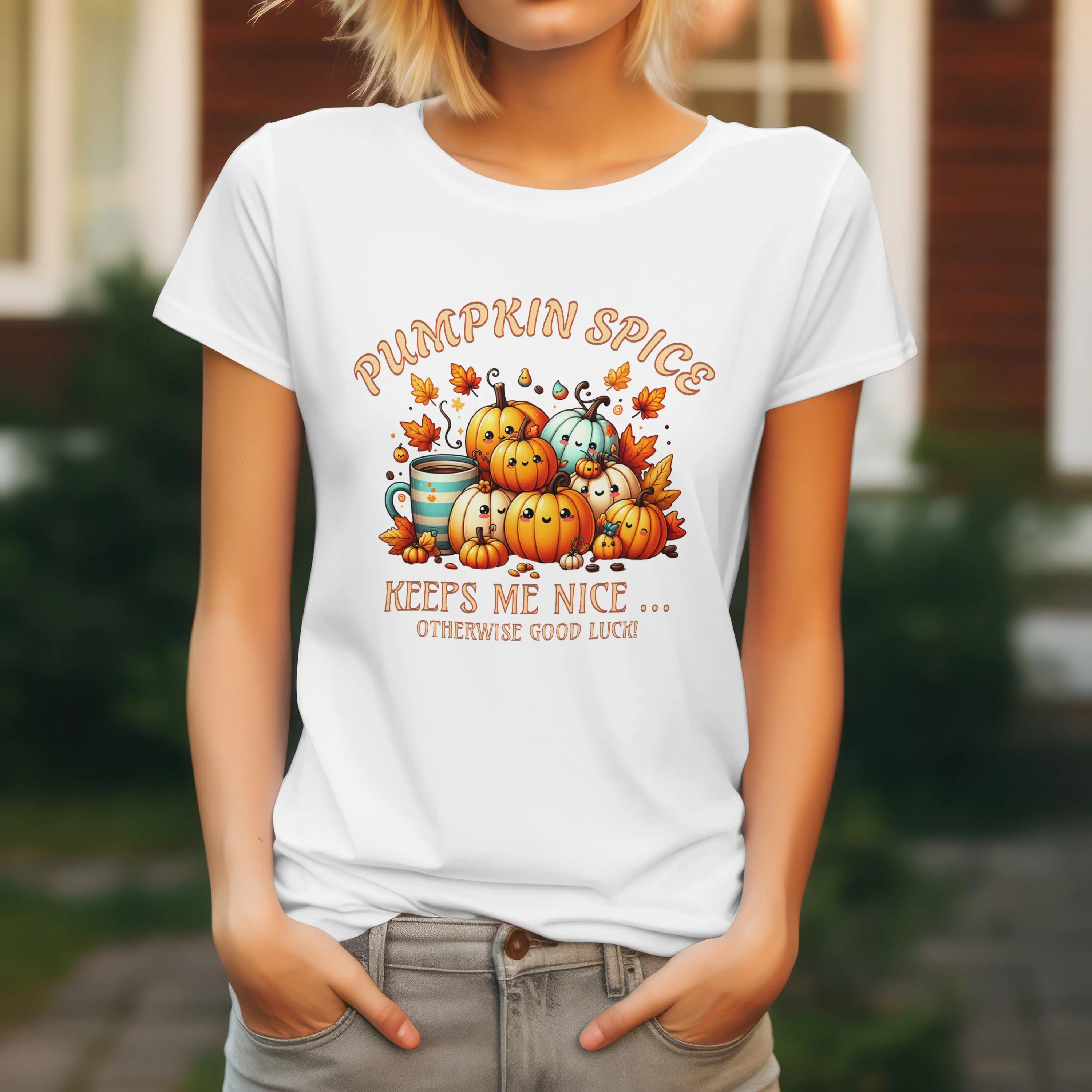 Pumpkin Spice T-Shirt Printify