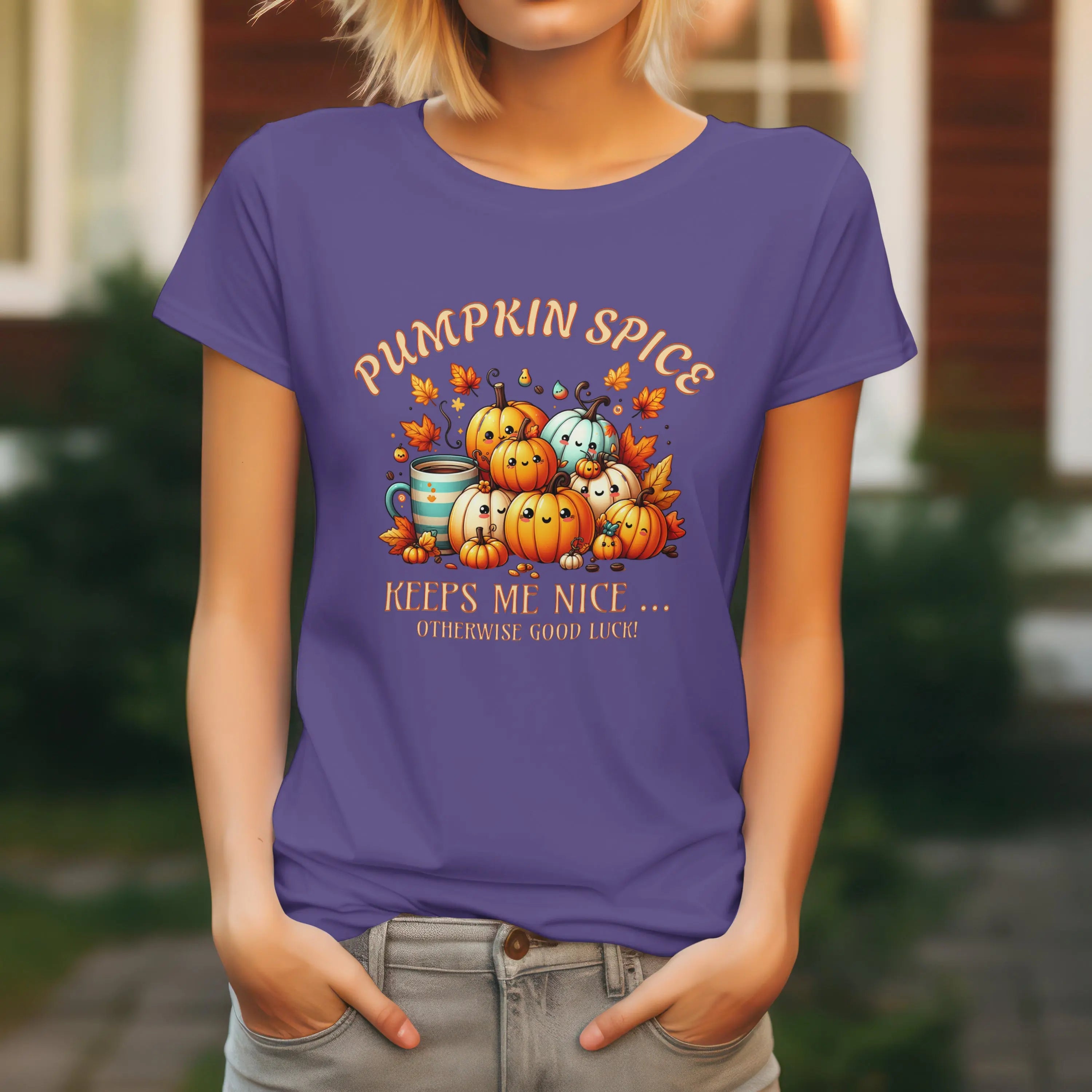 Pumpkin Spice T-Shirt Printify