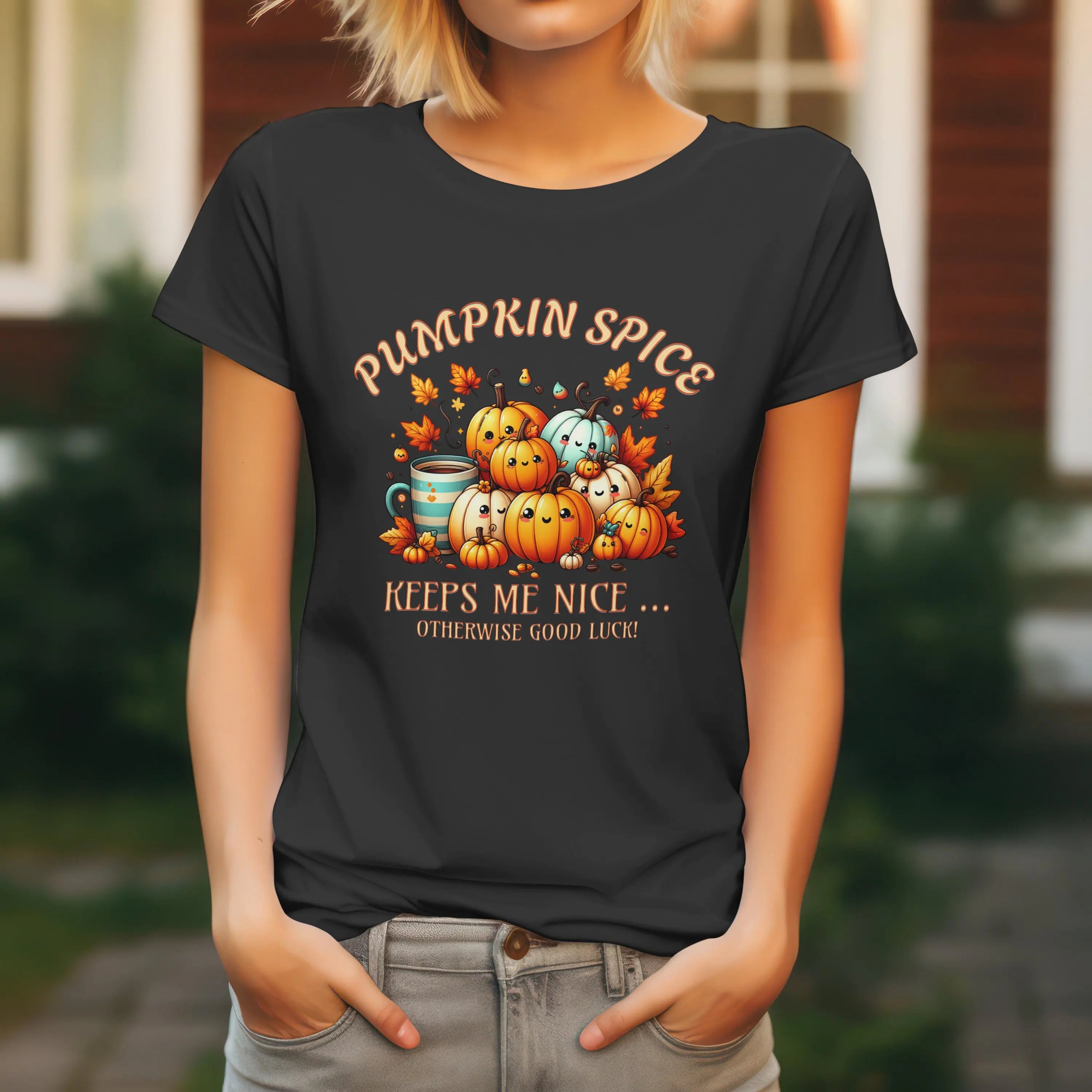 Pumpkin Spice T-Shirt Printify
