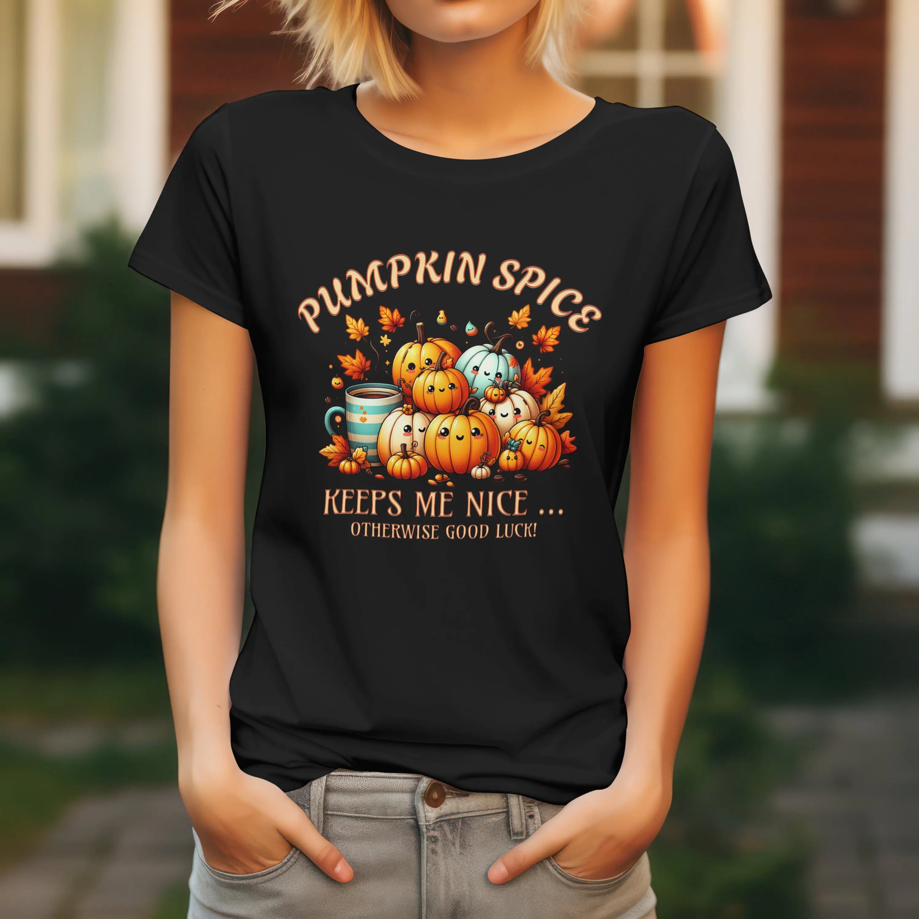 Pumpkin Spice T-Shirt Printify