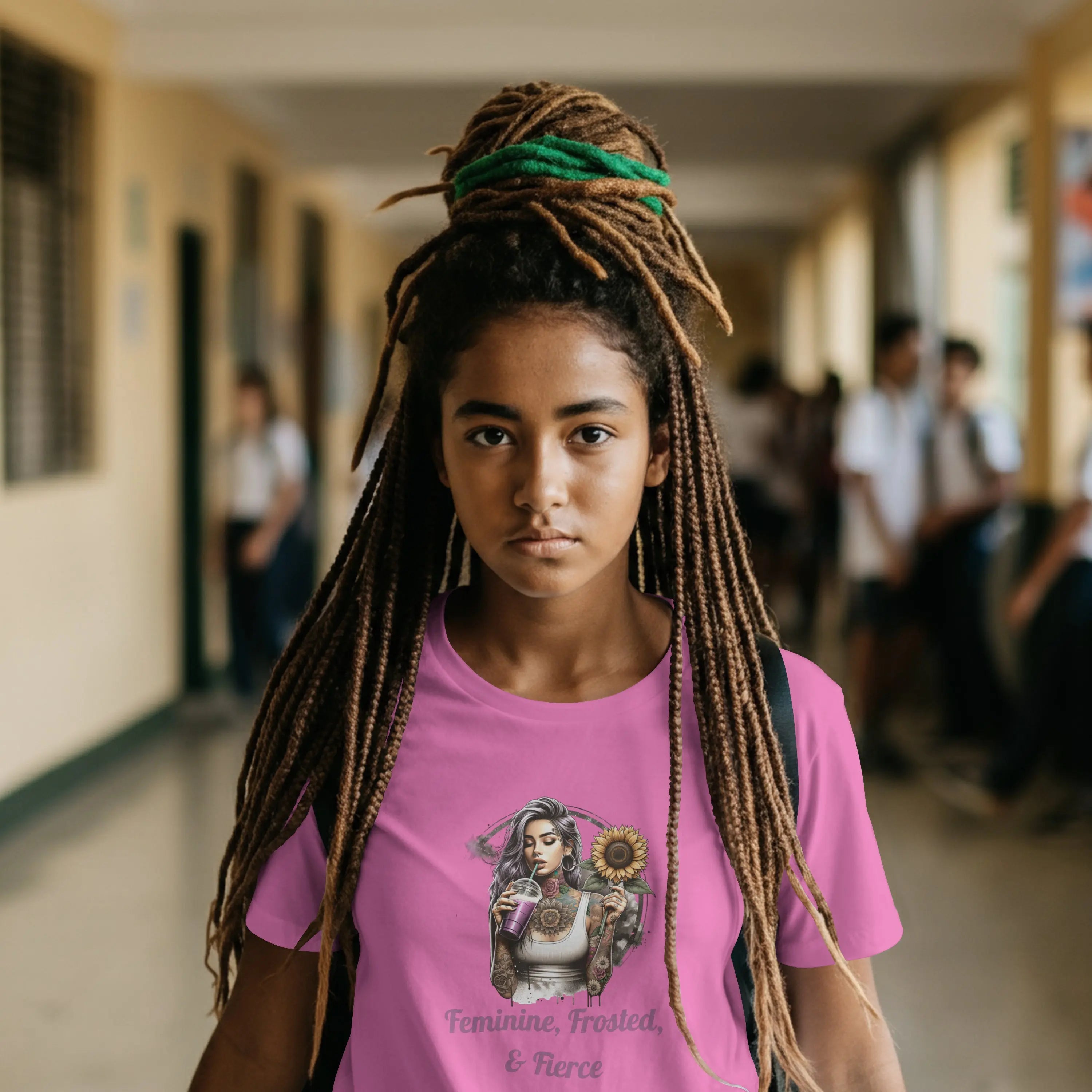 Feminine, Frosted, & Fierce Tshirt Printify