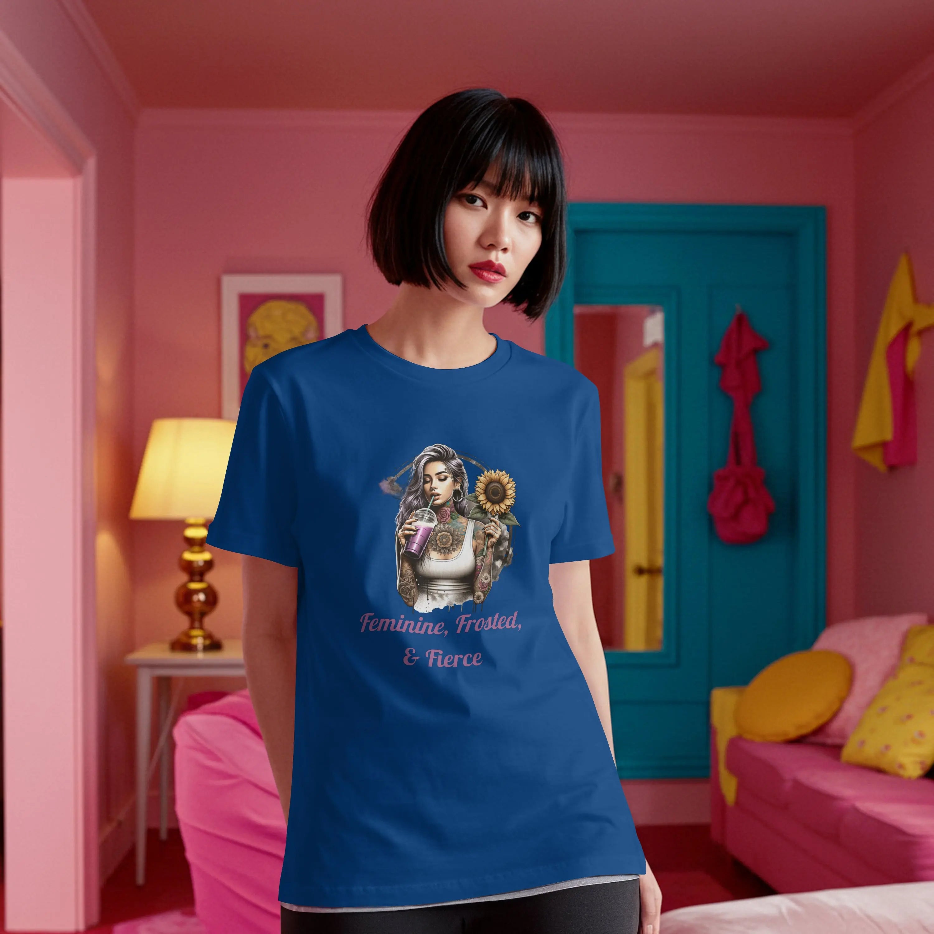 Feminine, Frosted, & Fierce Tshirt Printify