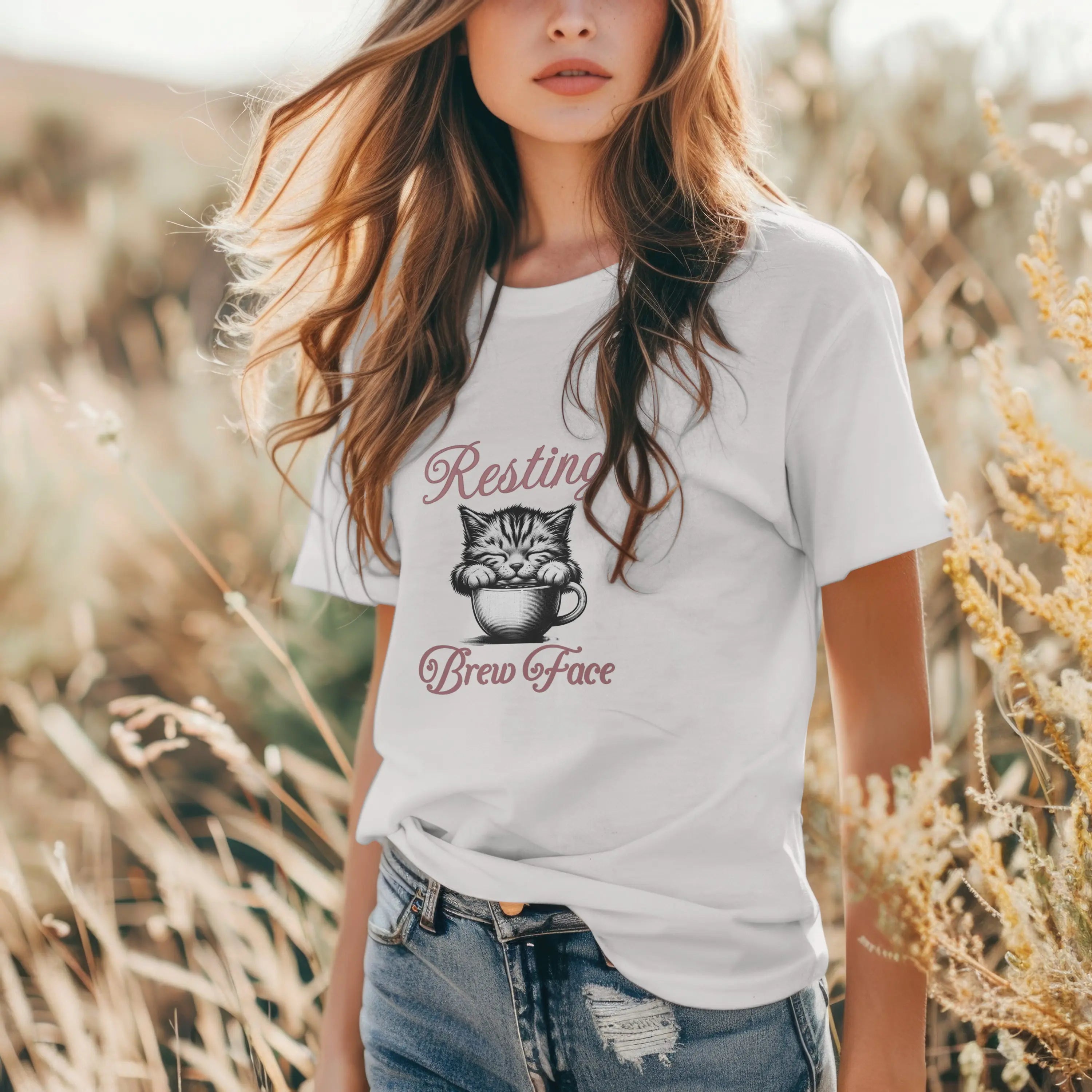 Resting Brew Face T-shirt Printify