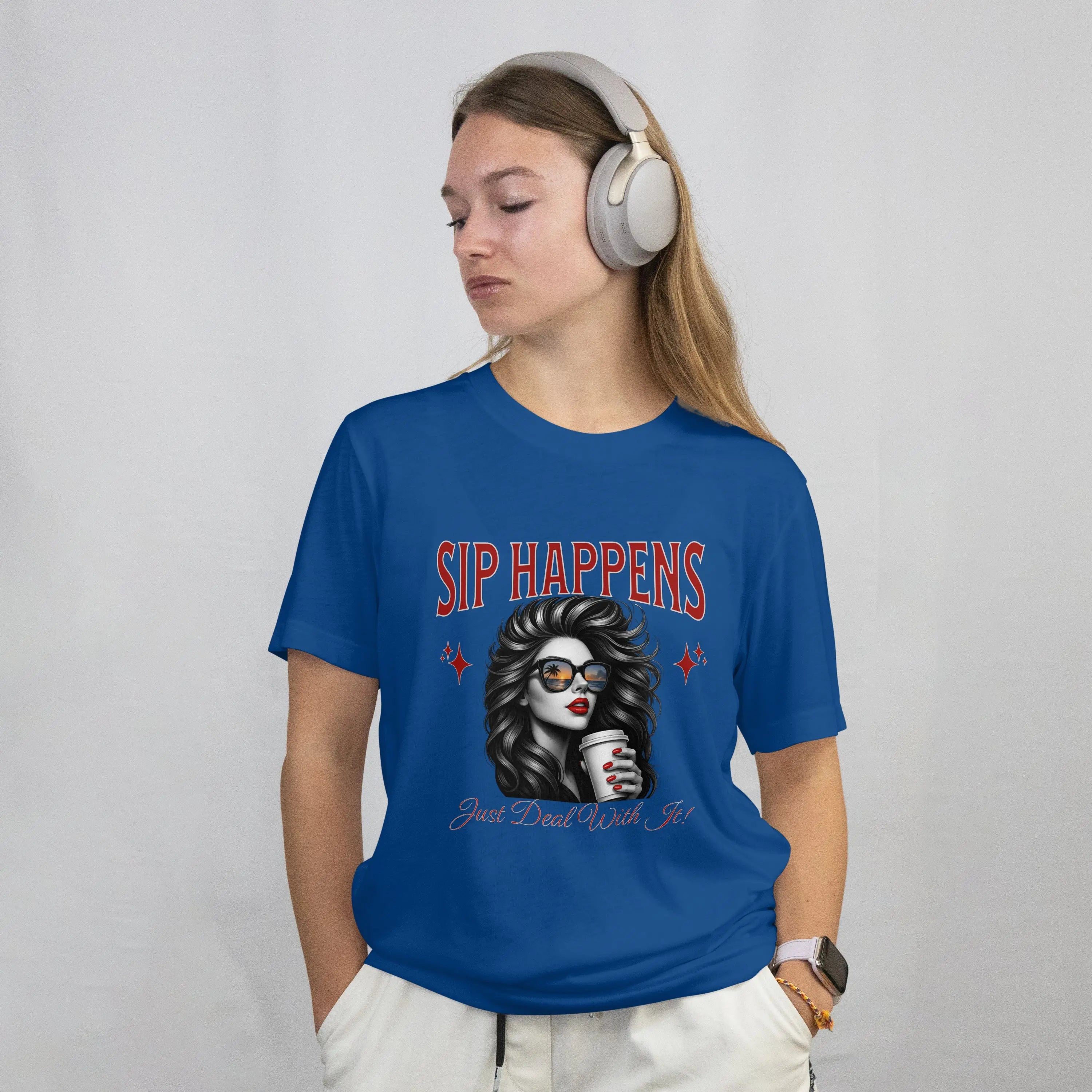 Deal with it t-shirt Printify