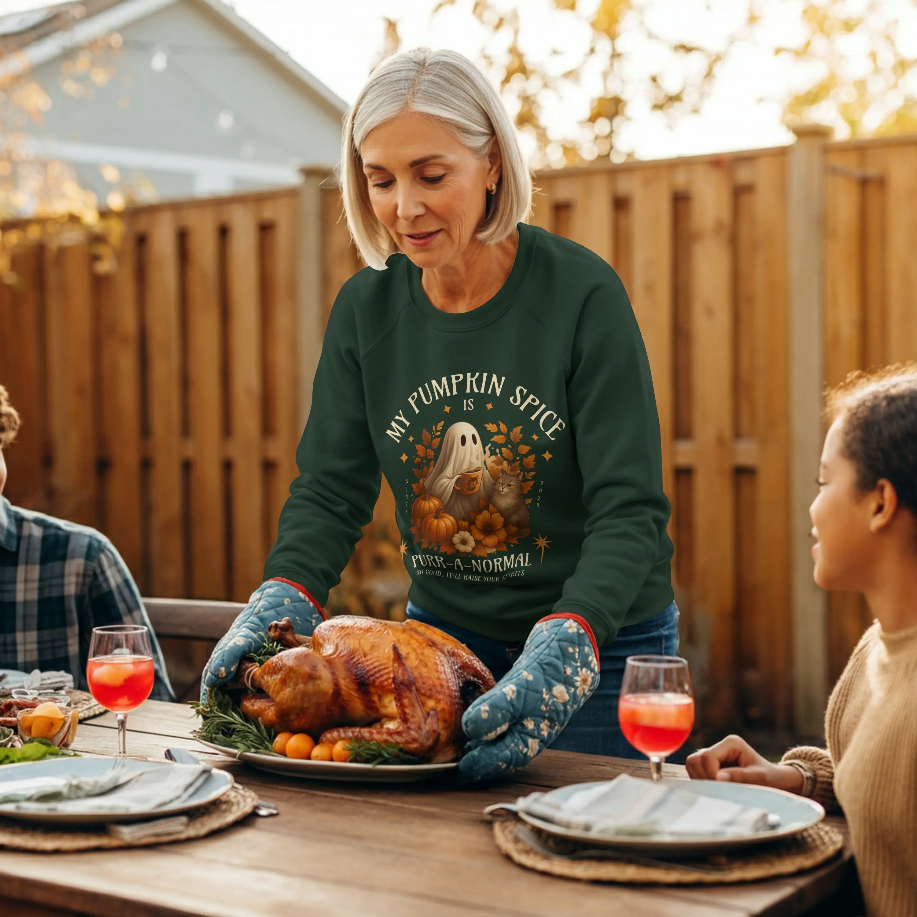 Purr-a-normal Sweatshirt Printify