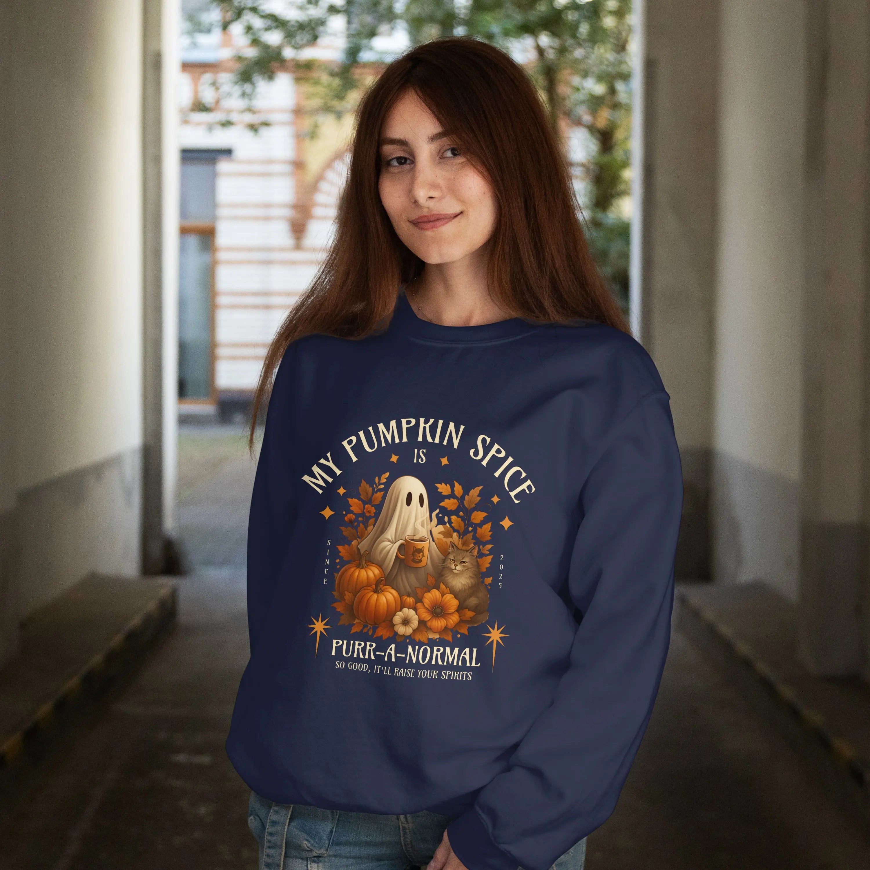Purr-a-normal Sweatshirt Printify
