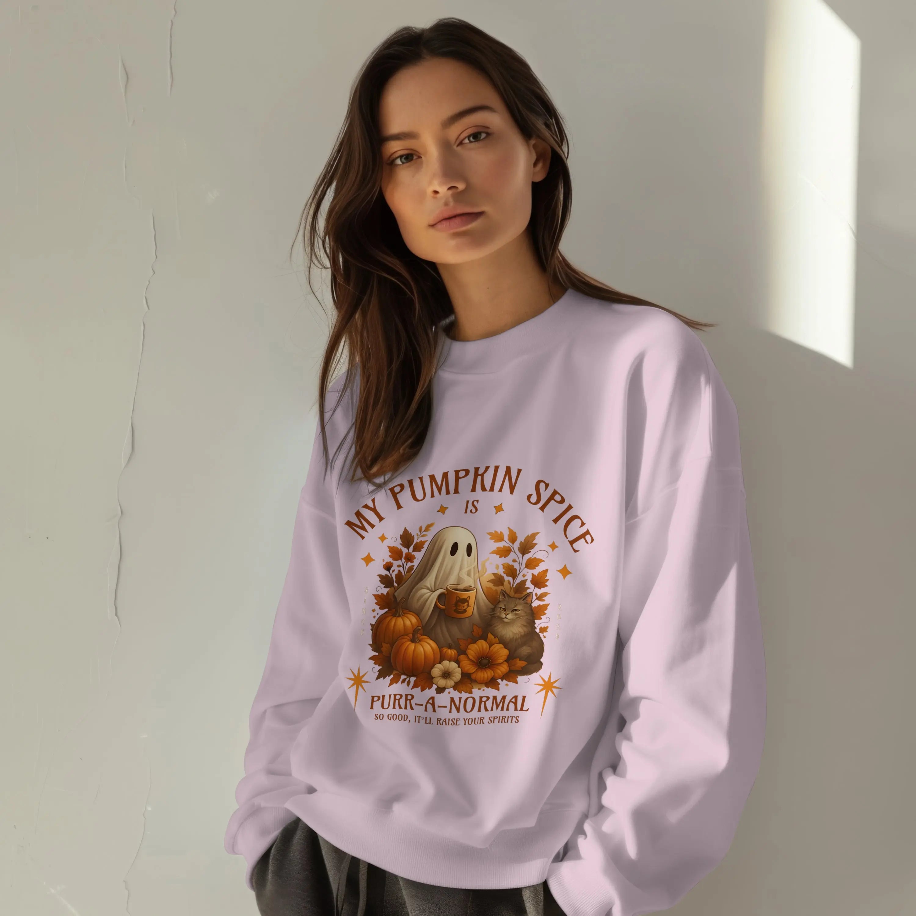 Purr-a-normal Sweatshirt Printify