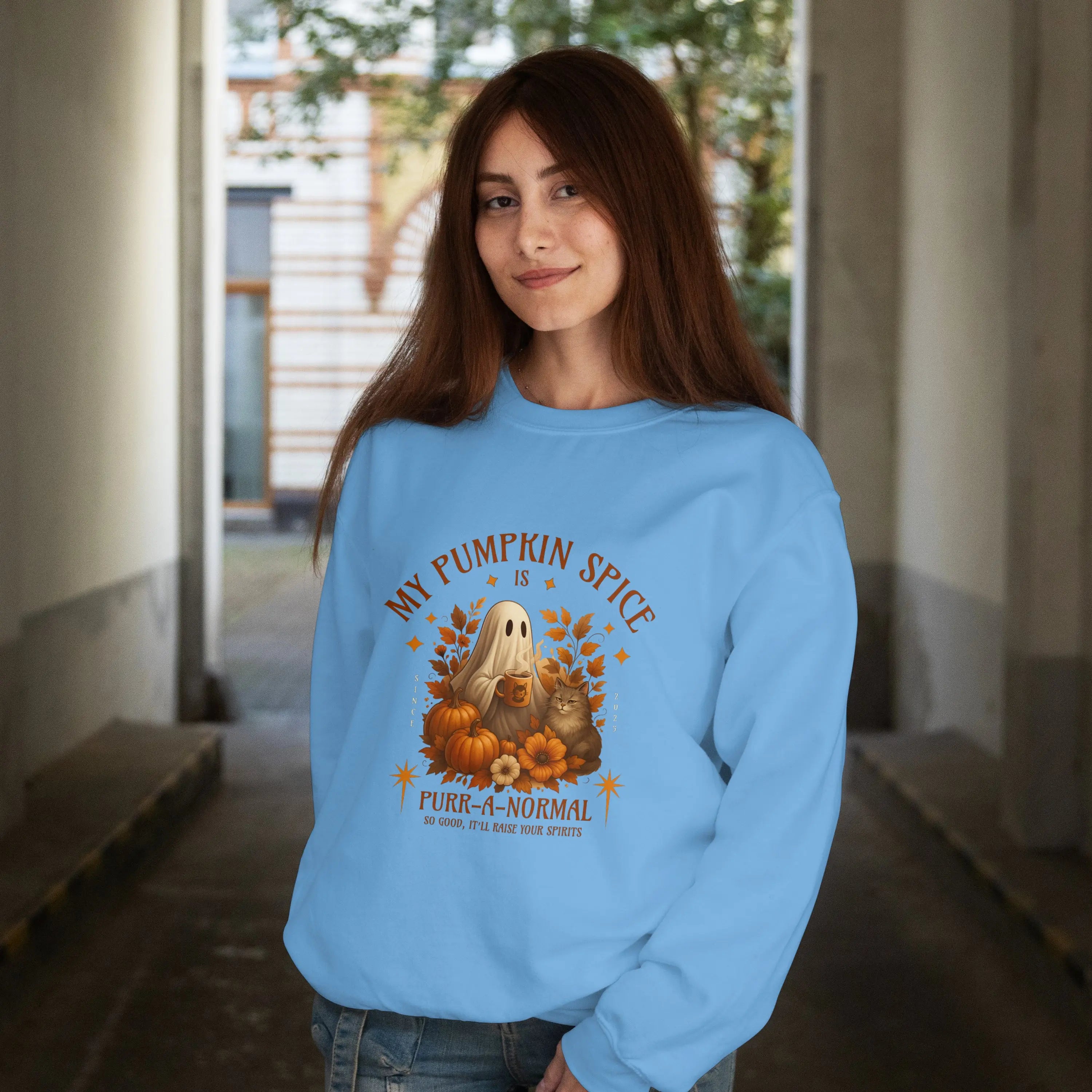 Purr-a-normal Sweatshirt Printify