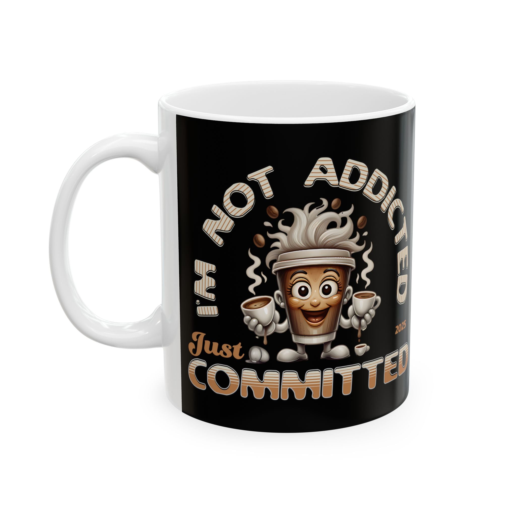 Just Committed Ceramic Mug Printify