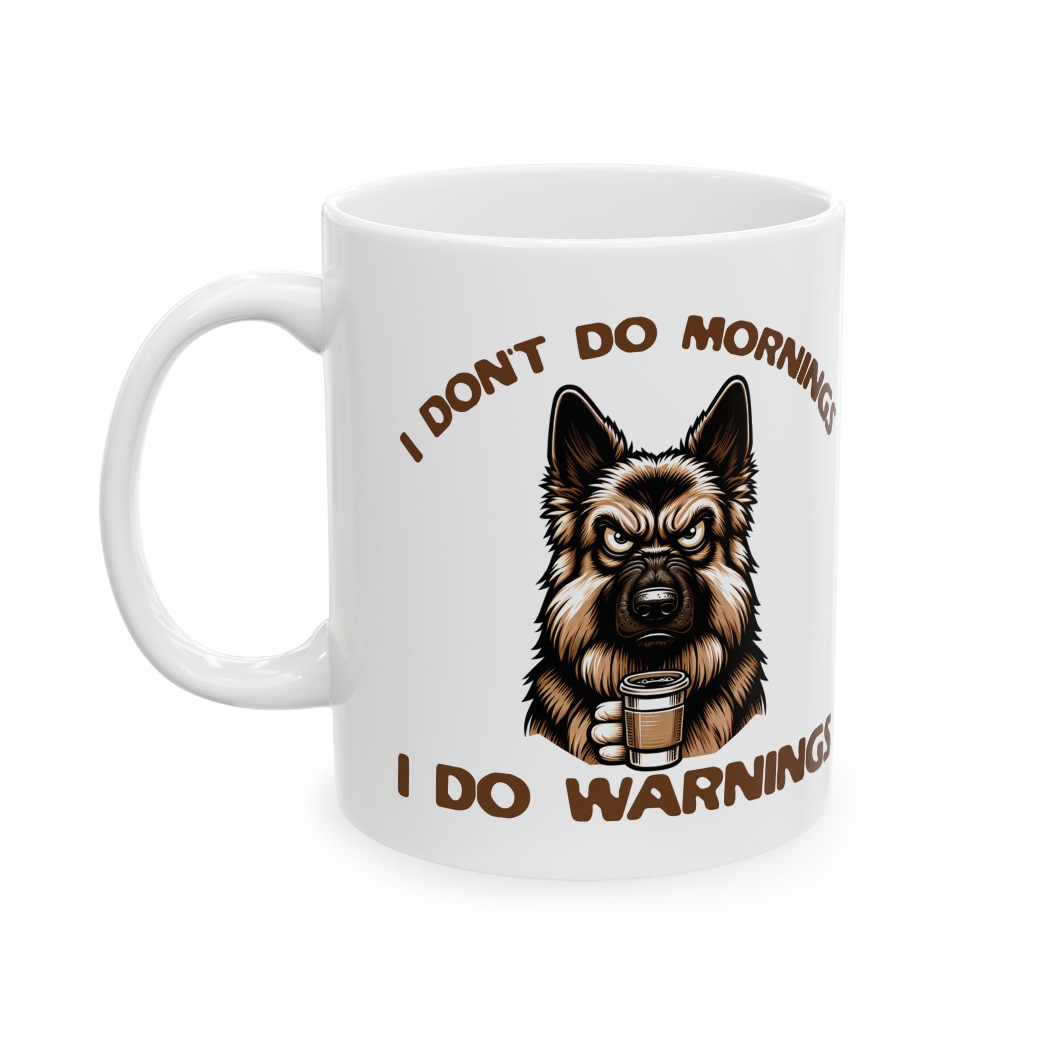 Warnings 11 oz Mug Printify