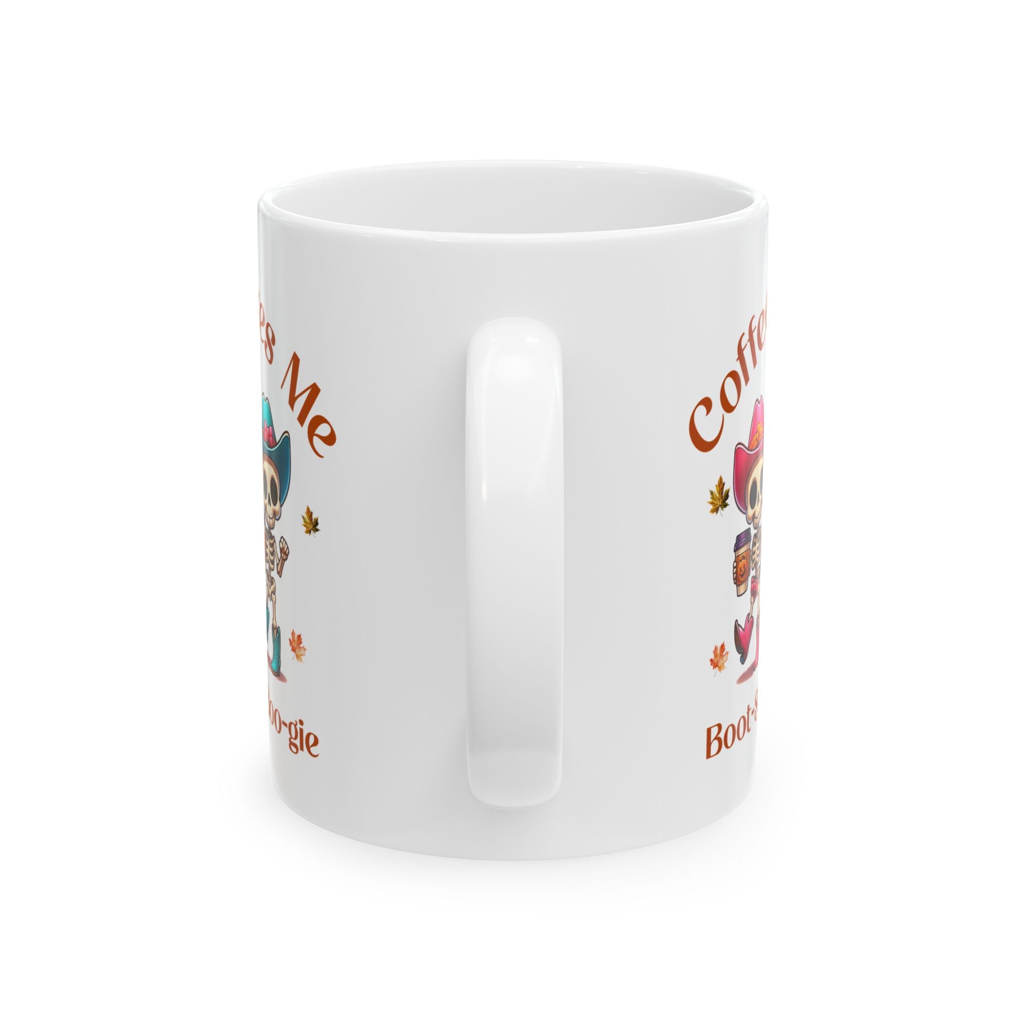 Coffee Makes Me Boot-scootin' Boogie Mug Printify