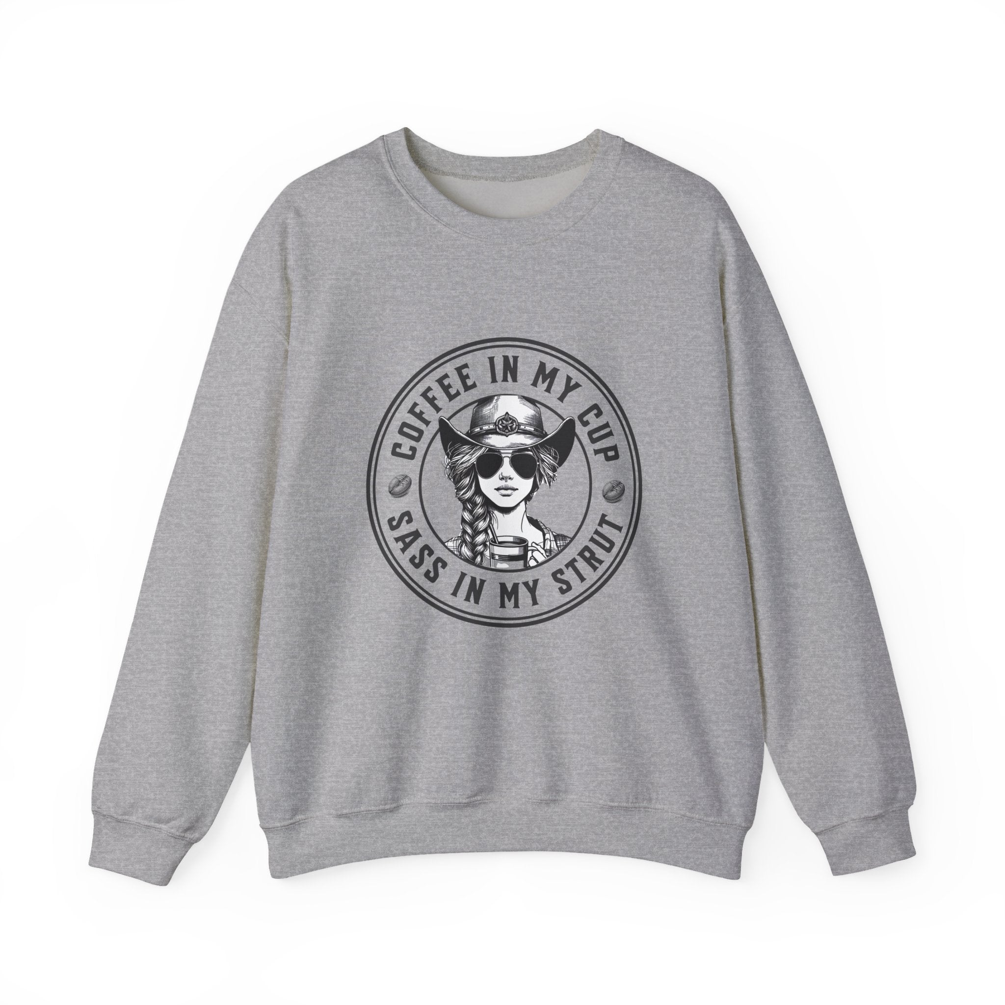 Sass In My Strut Sweatshirt Printify