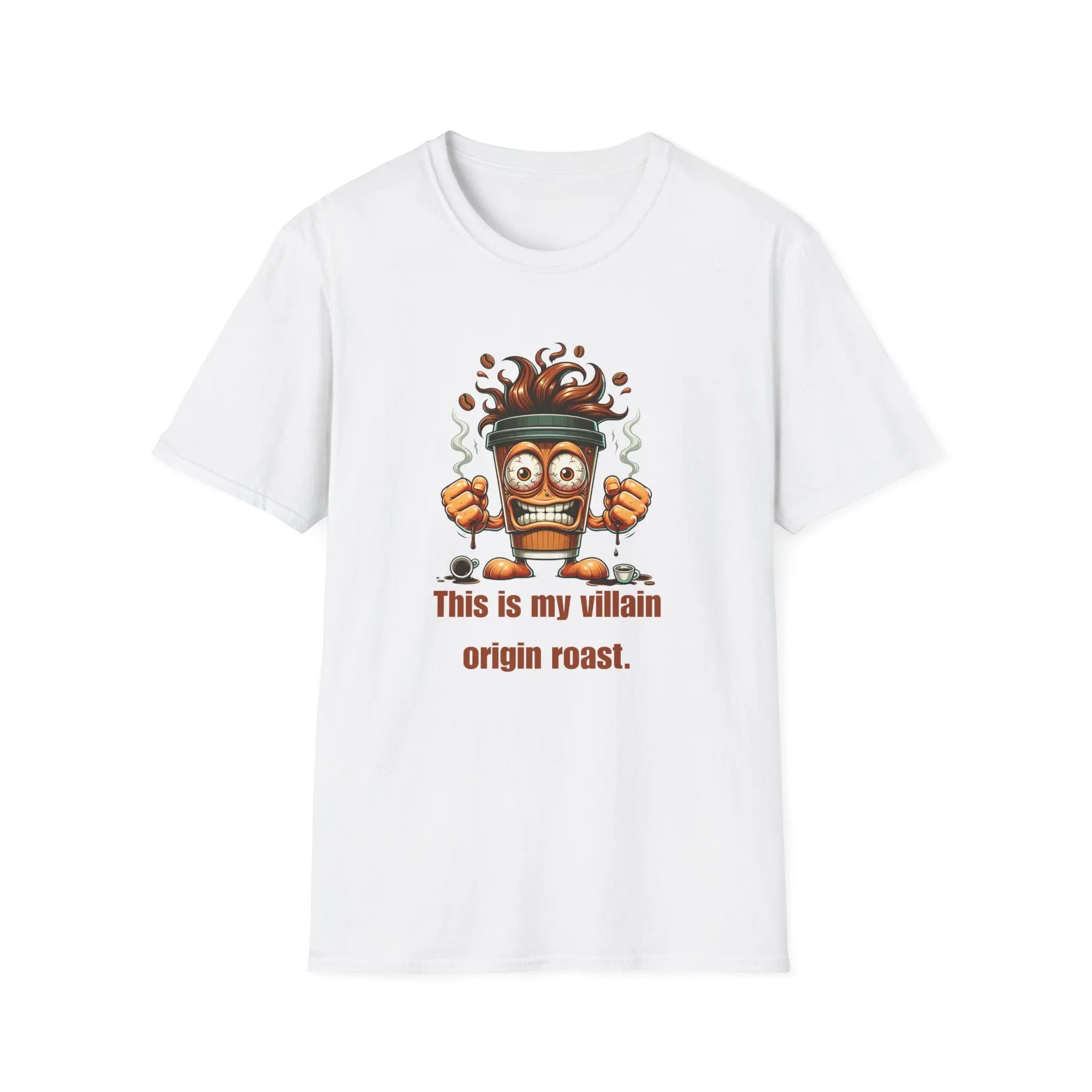 Villain Origin Roast T-shirt - Boldly Bitter Company
