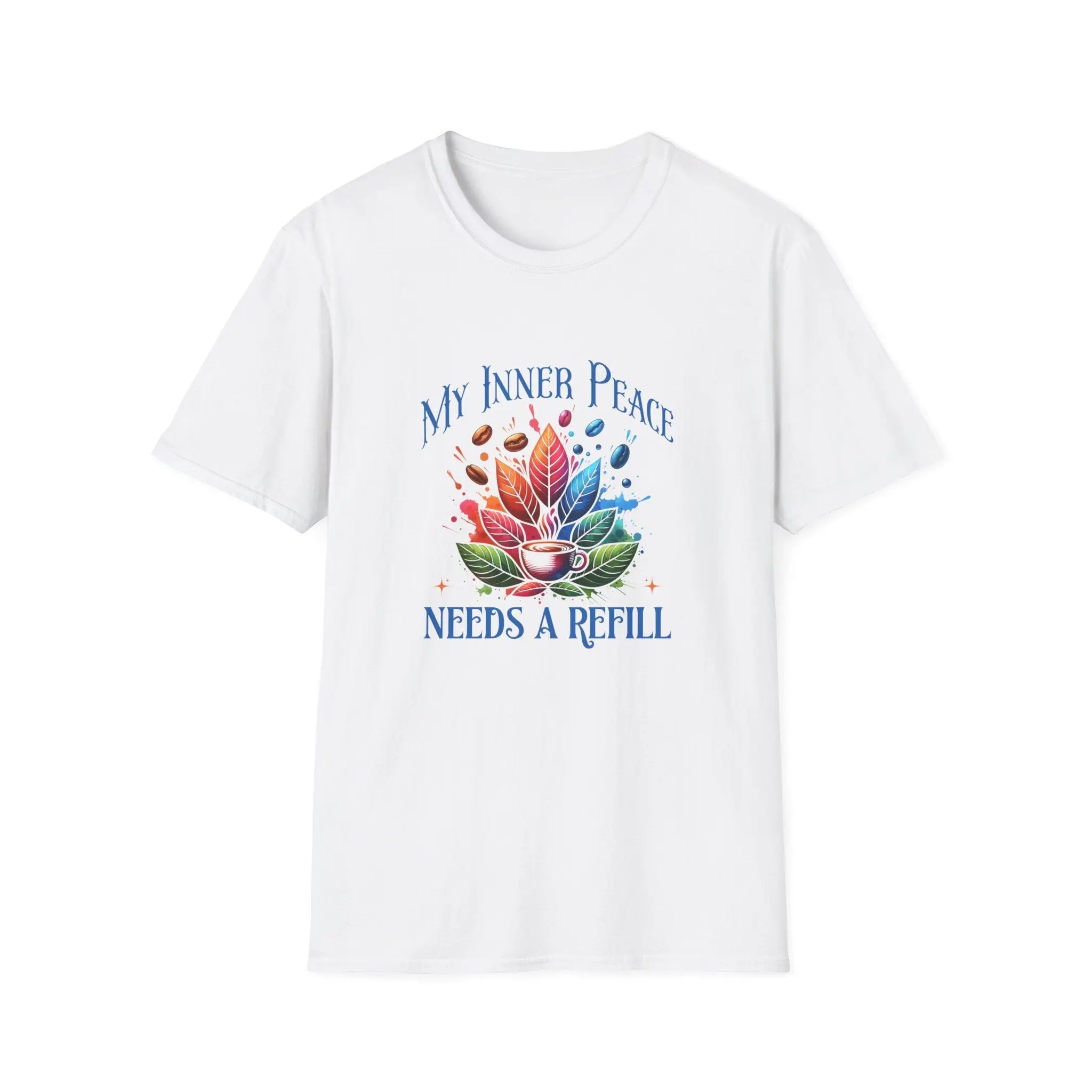 Inner Peace Coffee T-Shirt Printify