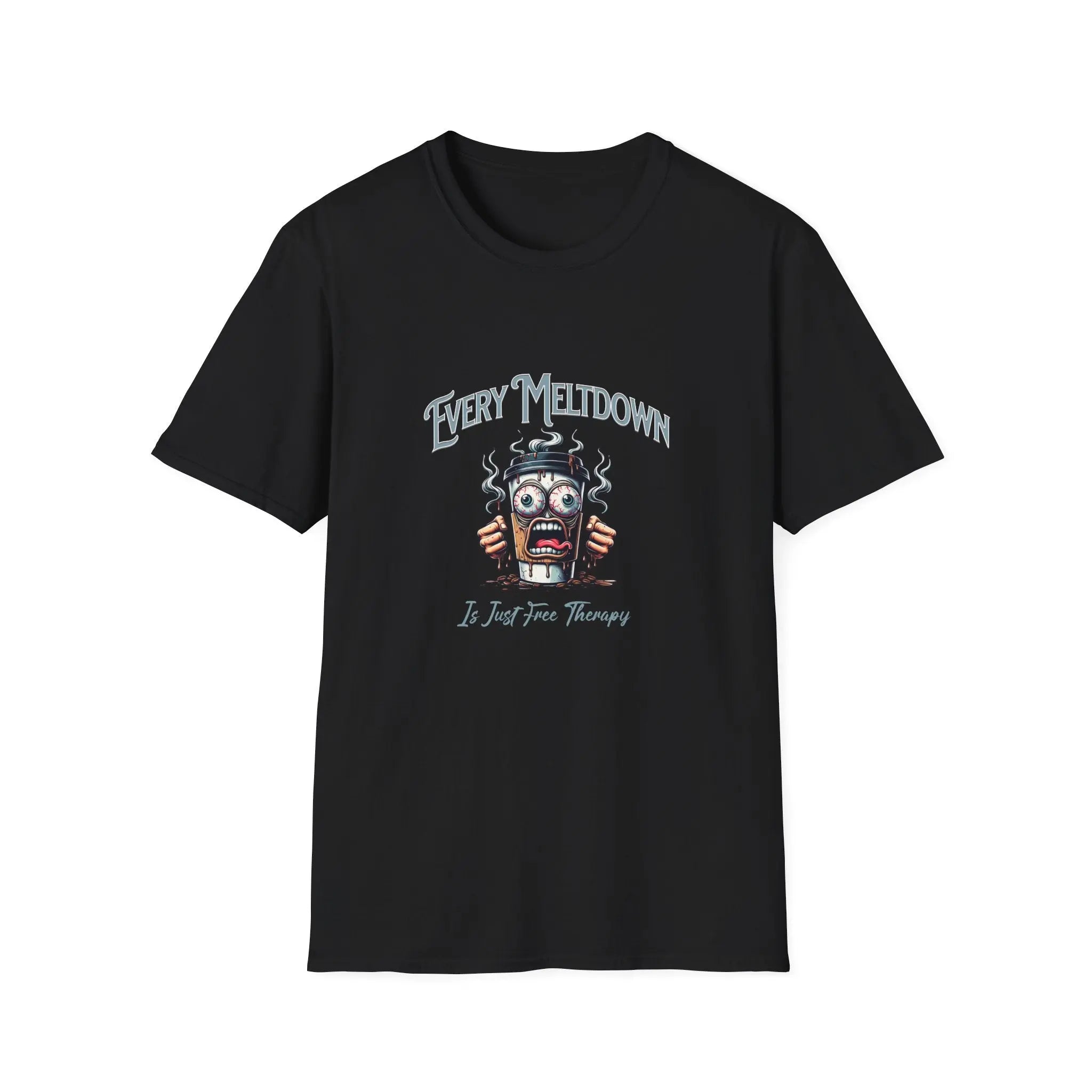 Therapy Coffee Cup T-shirt Printify