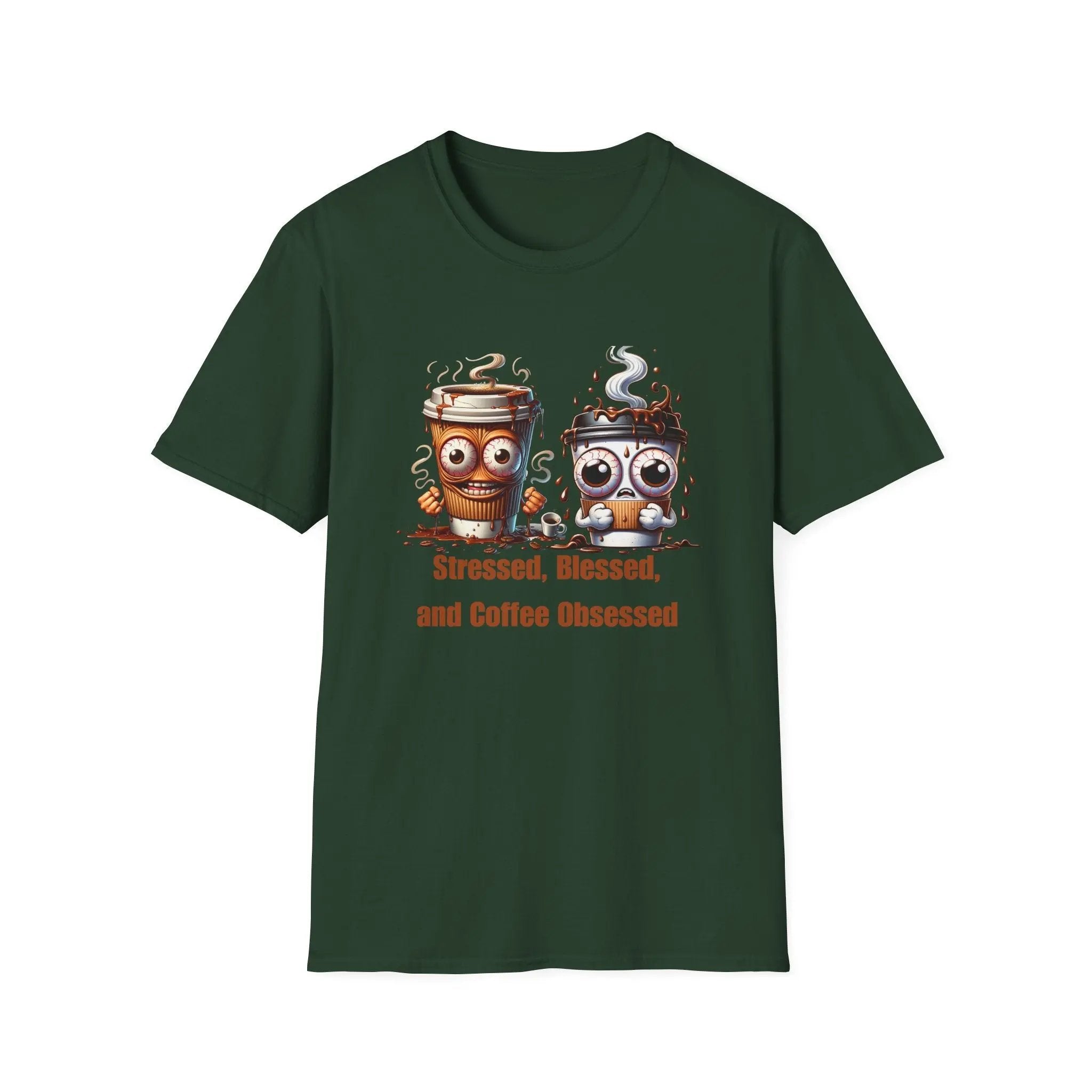 Stressed Blessed Obsessed T-shirt - Boldly Bitter Company