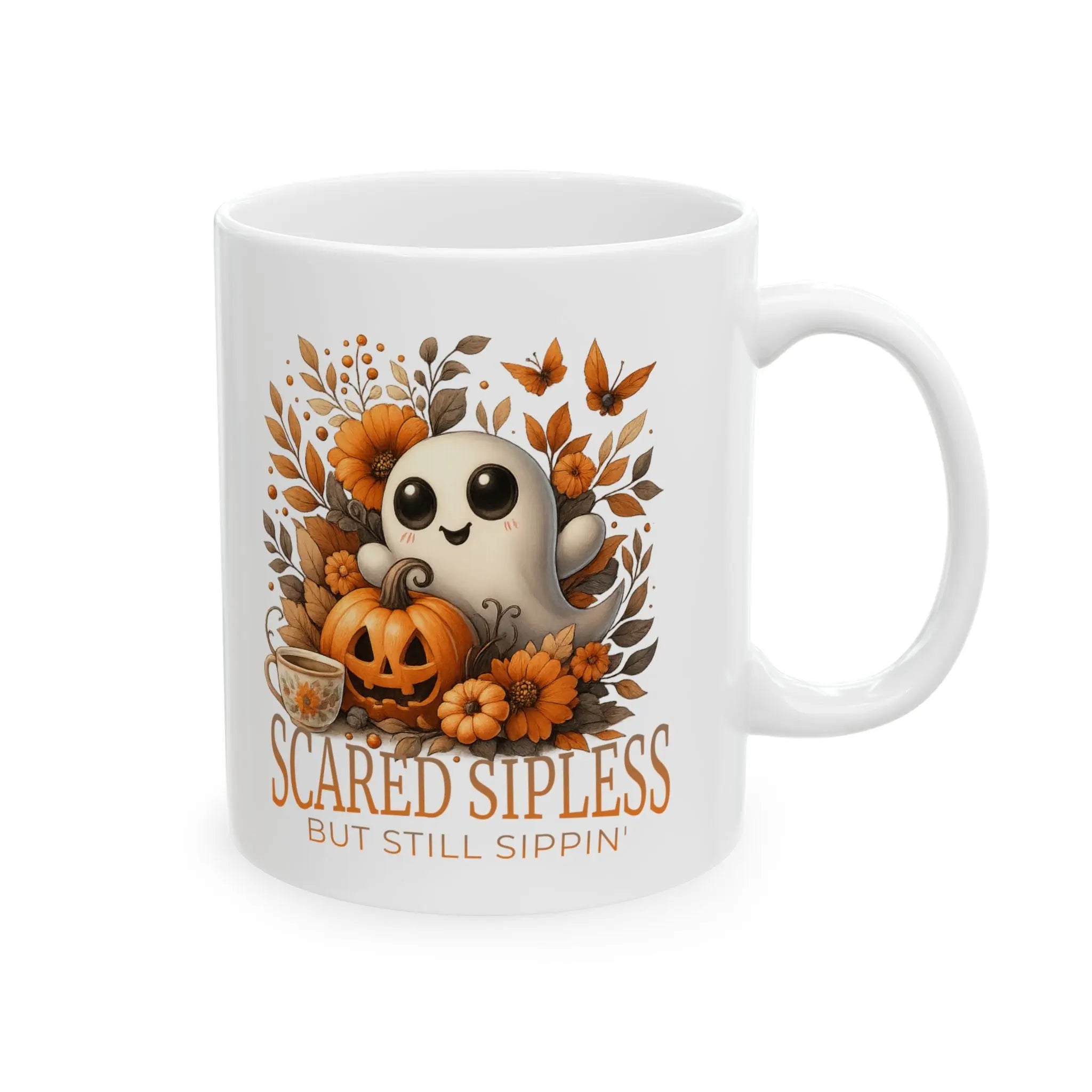 Scared Sipless 11oz Mug Printify