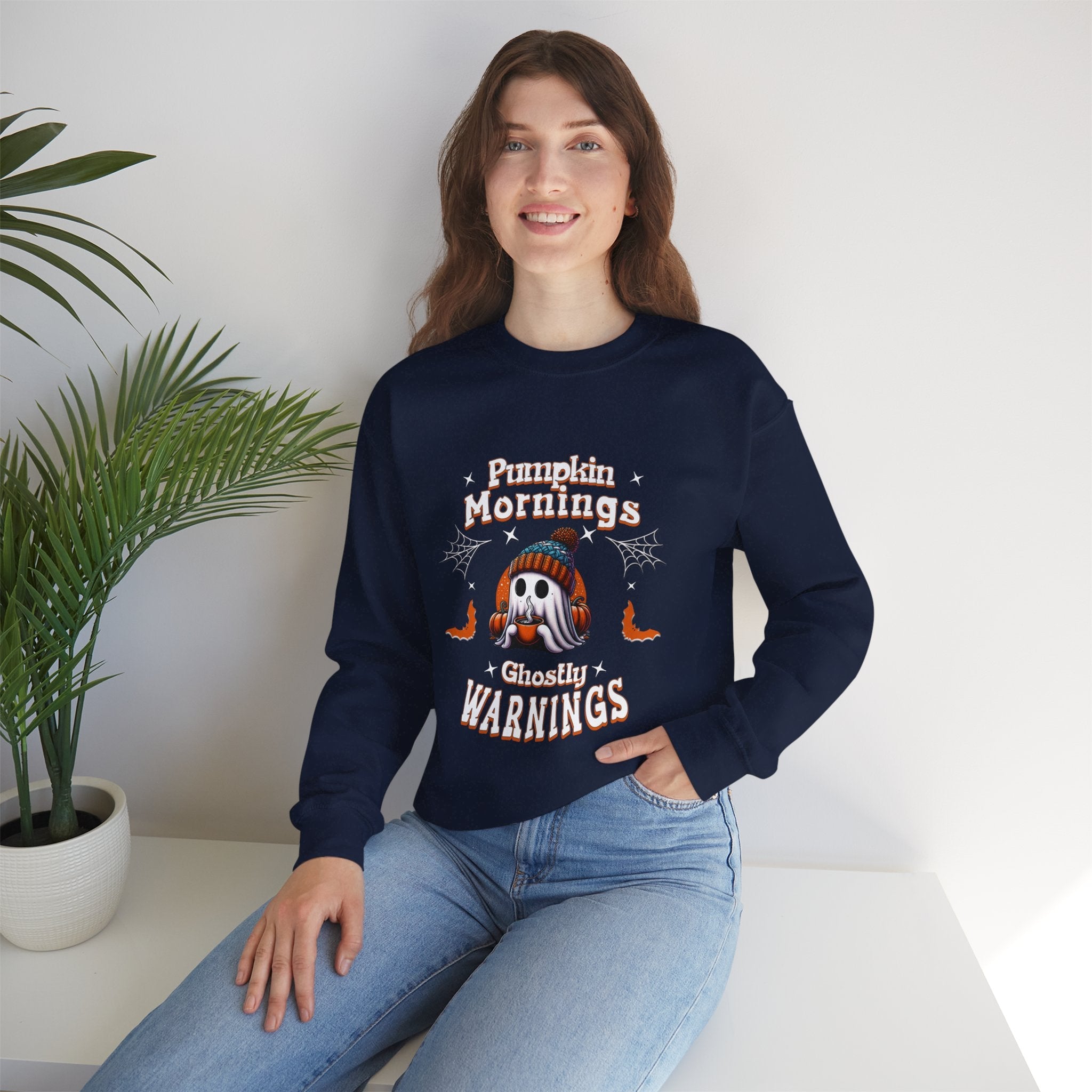 Pumpkin Mornings Sweatshirt Printify